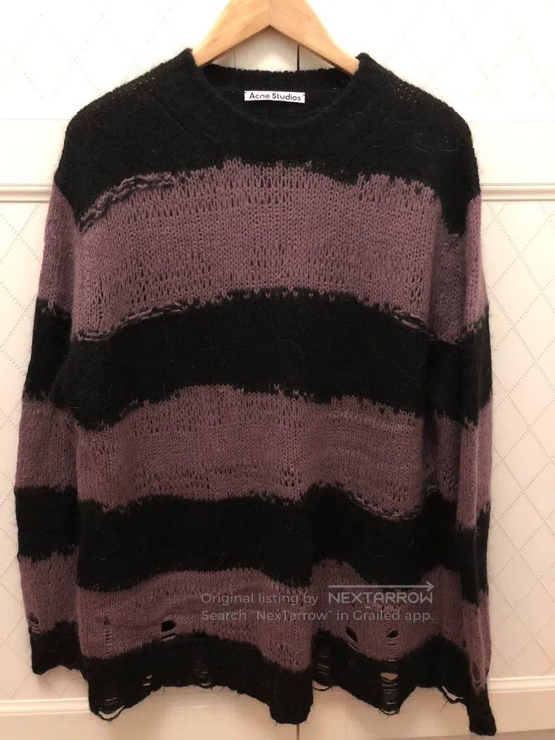 Acne Studios Acne Studios Distressed Sweater Size US M / EU 48-50 / 2 - 1 Thumbnail