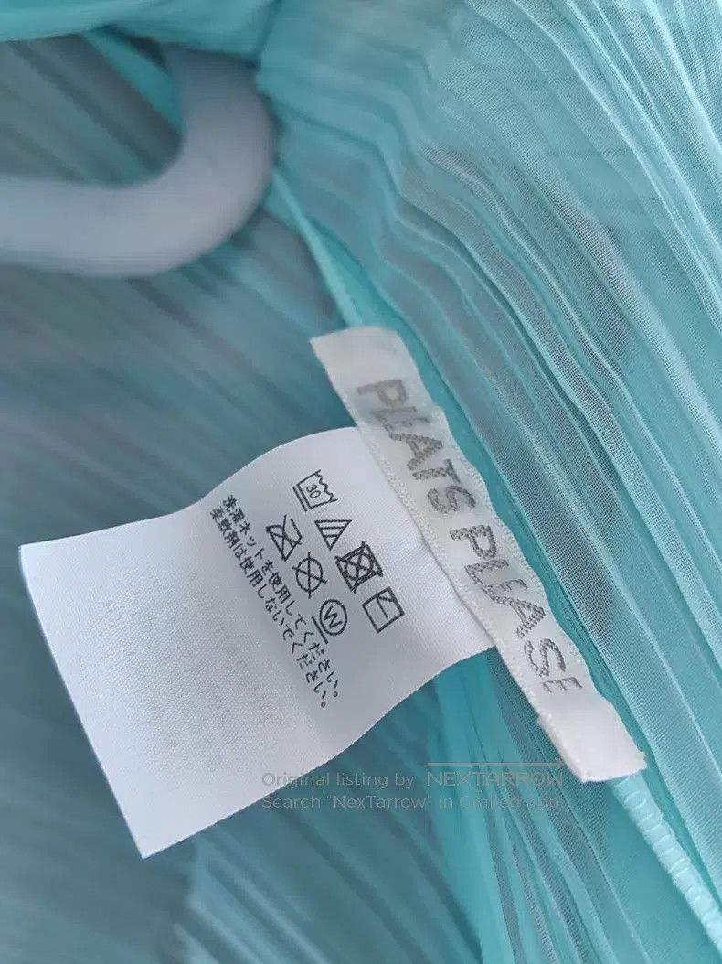 Issey Miyake Issey Miyake size:one size Sky Blue Vest Size XXS / US 00 / IT 34 - 4 Thumbnail