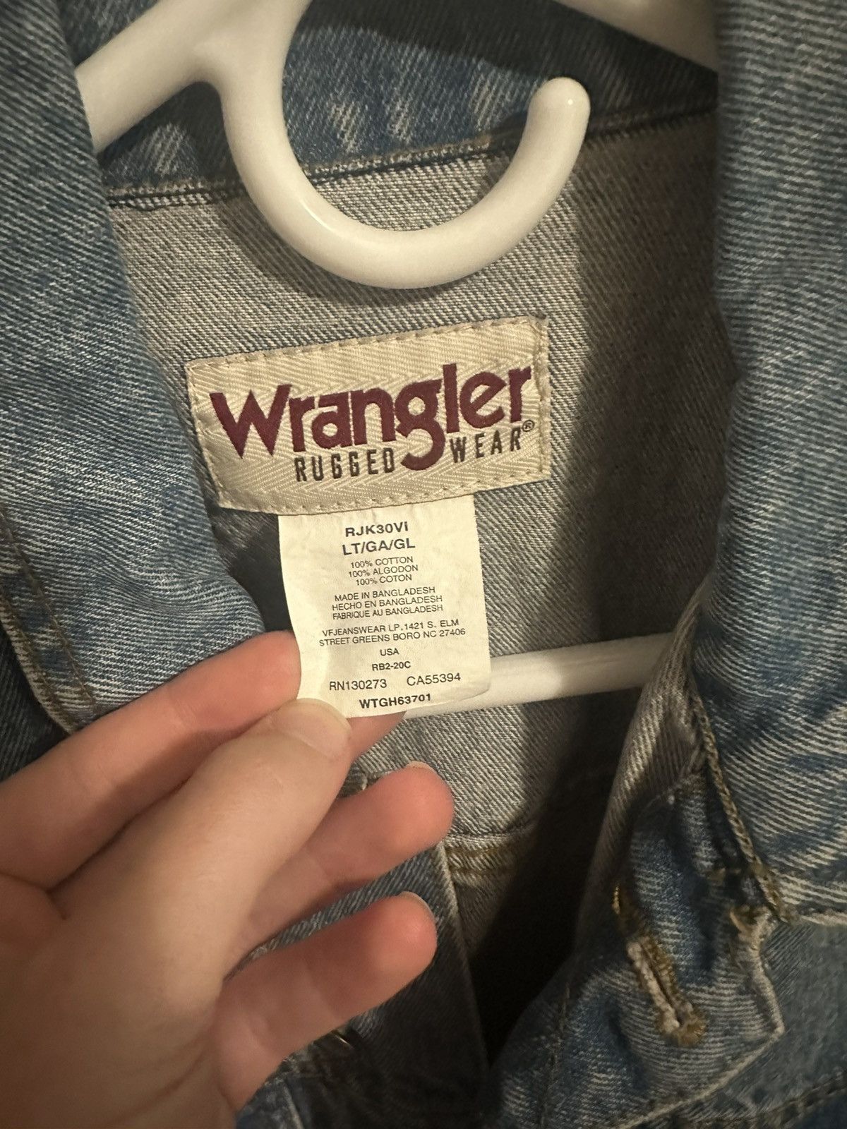 Wrangler Wrangler Denim Jacket Size US L / EU 52-54 / 3 - 2 Thumbnail
