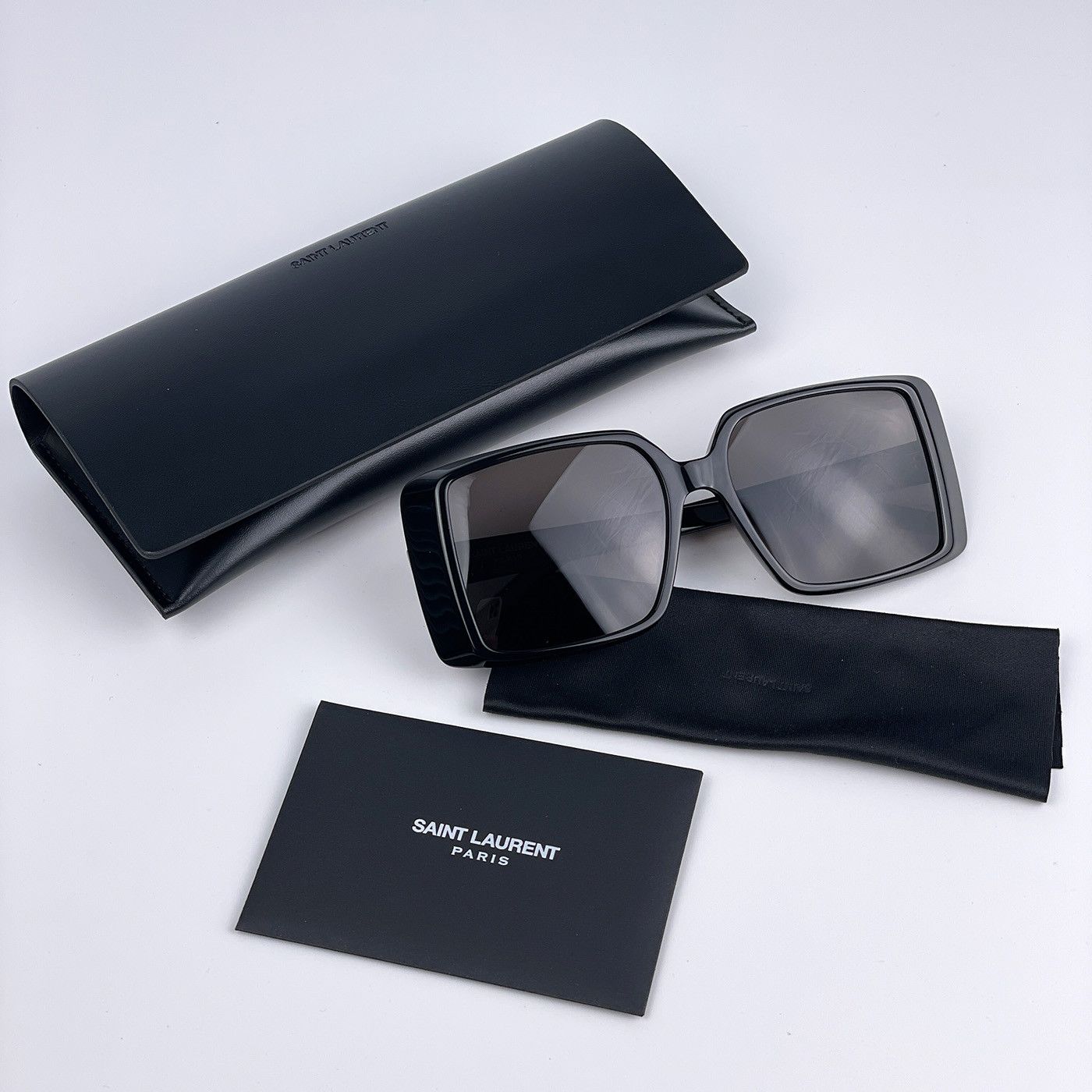 Saint Laurent Paris NEW Saint Laurent New Wave SL451 001 Square Women Sunglasses Size ONE SIZE - 10 Thumbnail