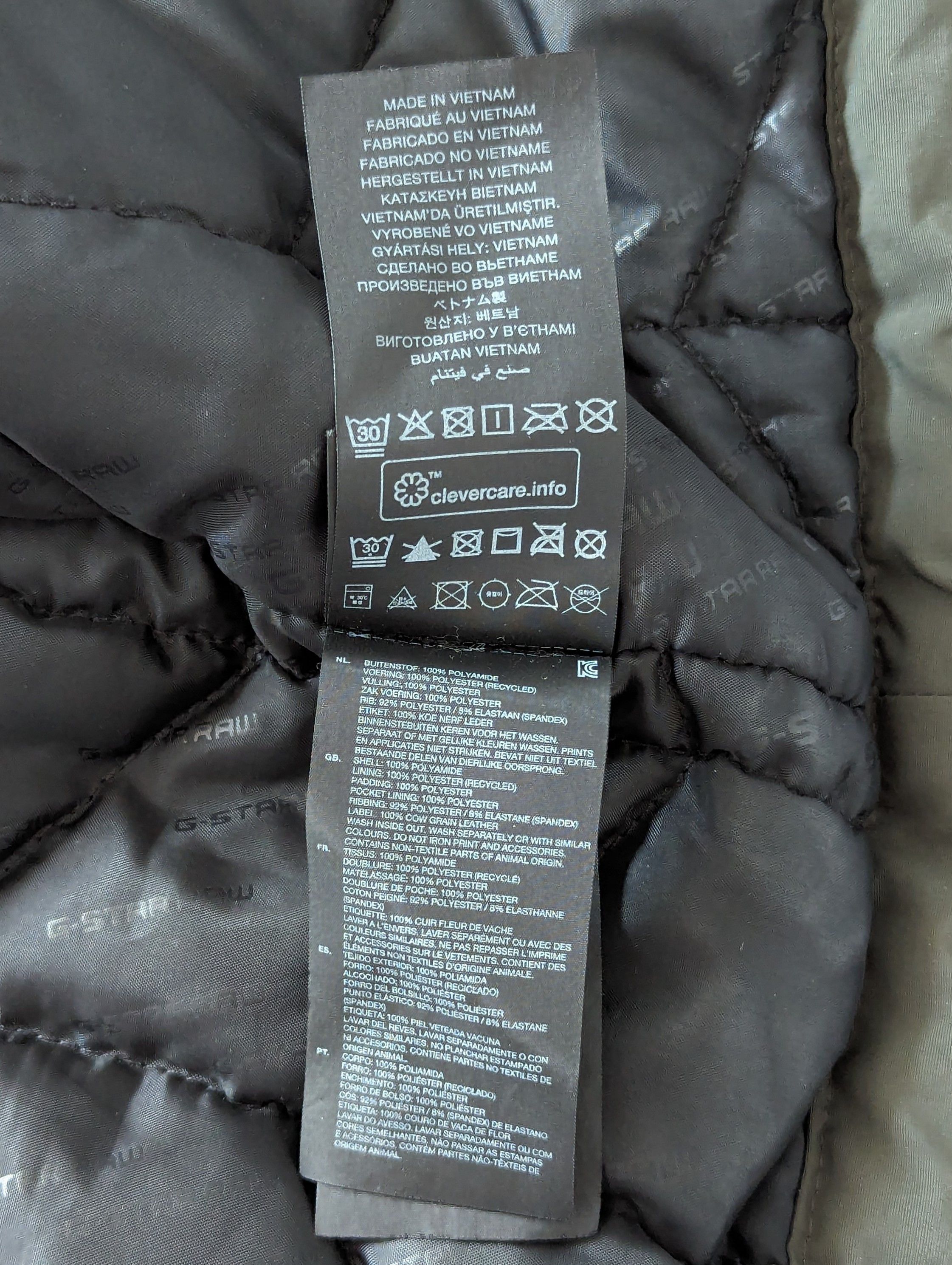 G-Star G-Star Raw Vodan Padded HDD Jacket Size S Casual Clothing Size US S / EU 44-46 / 1 - 17 Thumbnail