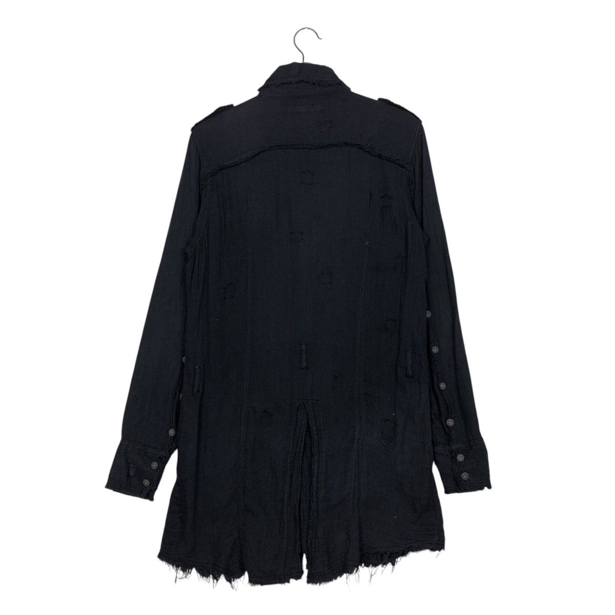 In The Attic 📌Rich Black Shirt Button Jacket In The Attic Punk Design Size US L / EU 52-54 / 3 - 9 Thumbnail