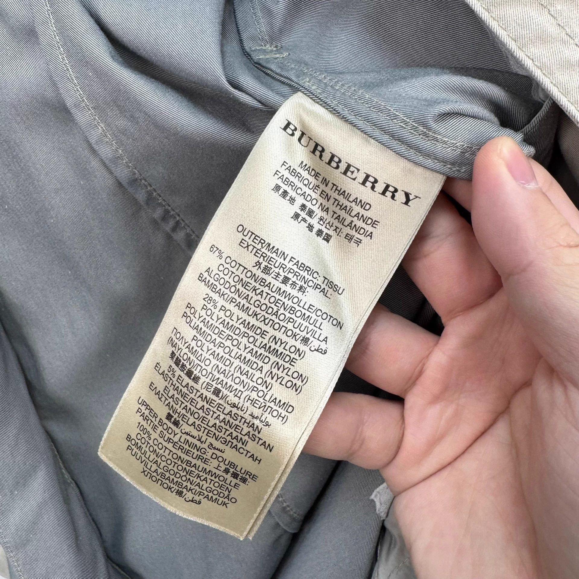 Burberry Burberry Double-Breasted Trench Coat UK8 98 New Size S / US 4 / IT 40 - 7 Thumbnail