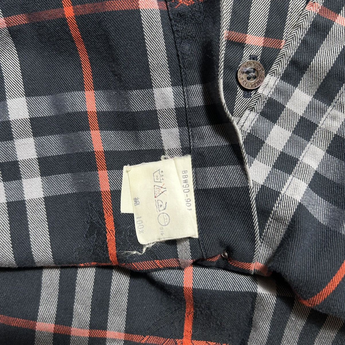 Burberry Vintage Burberrys Monogram Button Shirt Size M / US 6-8 / IT 42-44 - 10 Thumbnail