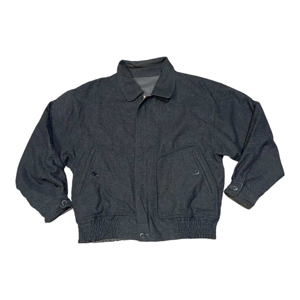 Japanese Brand × Vintage Vintage Intermezzo Reversible Wool Jacket Size US M / EU 48-50 / 2 - 7 Thumbnail