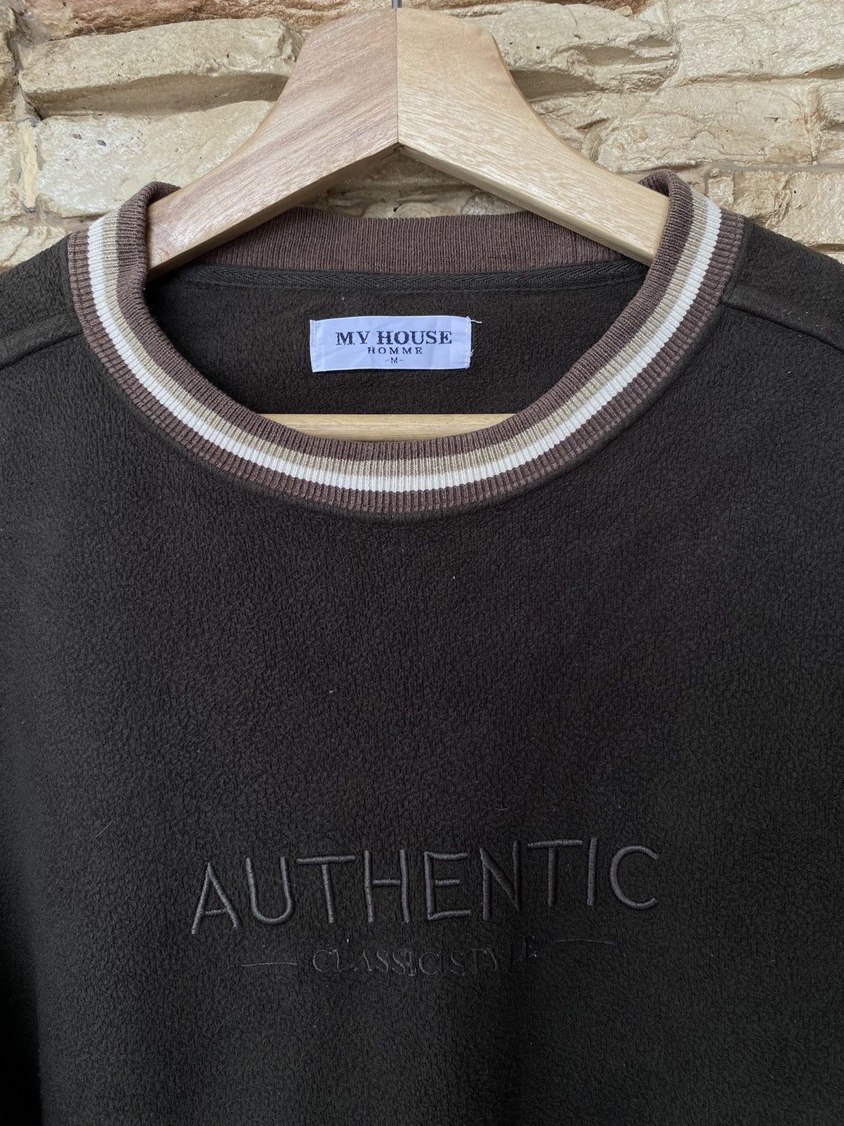 Designer × Japanese Brand × Vintage Vintage My House Home Fleece Sweatshirt Size US M / EU 48-50 / 2 - 4 Thumbnail