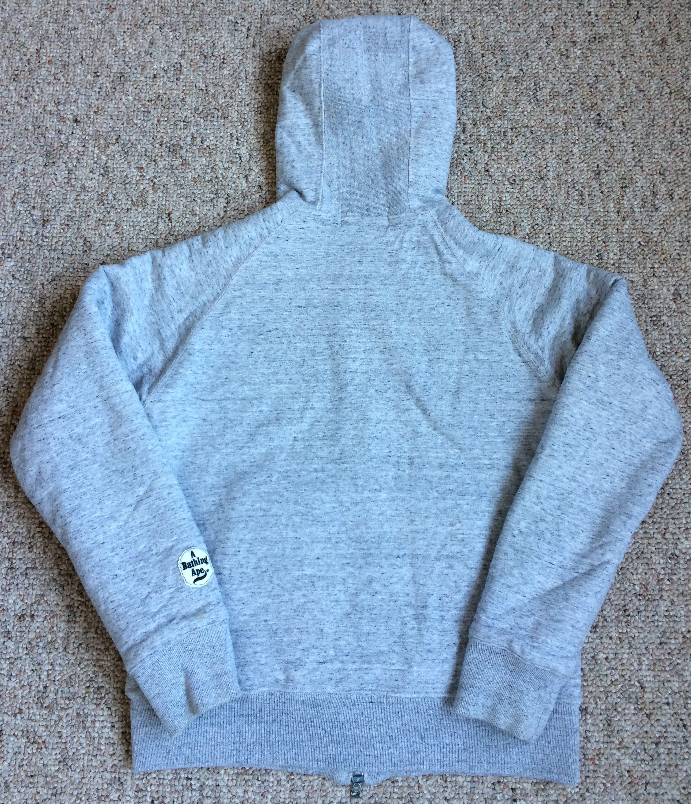 Bape Bape Fleece Lined Logo Hoodie Size US S / EU 44-46 / 1 - 7 Thumbnail