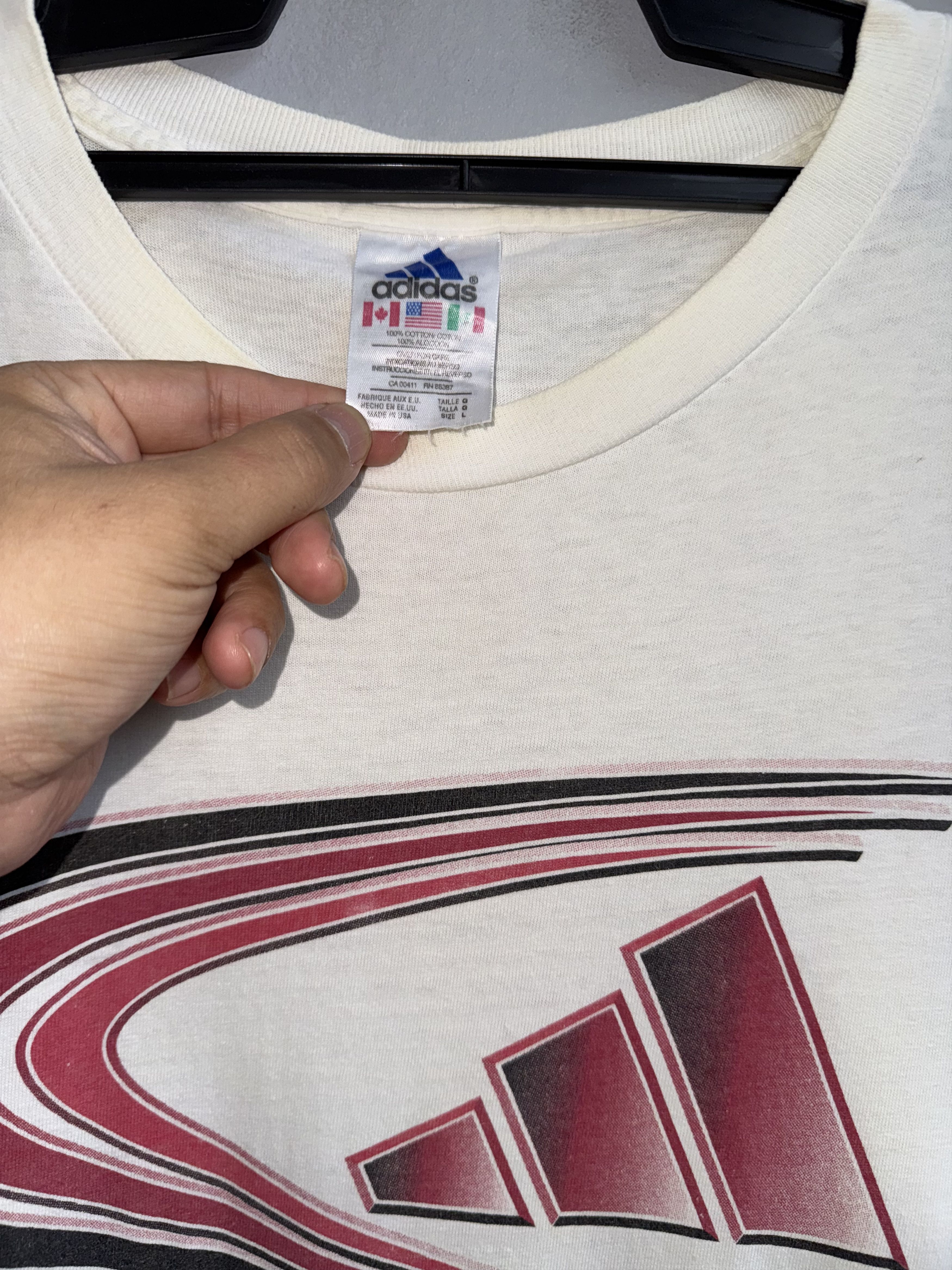Adidas × Vintage Adidas Vintage Shirt Size US L / EU 52-54 / 3 - 2 Thumbnail