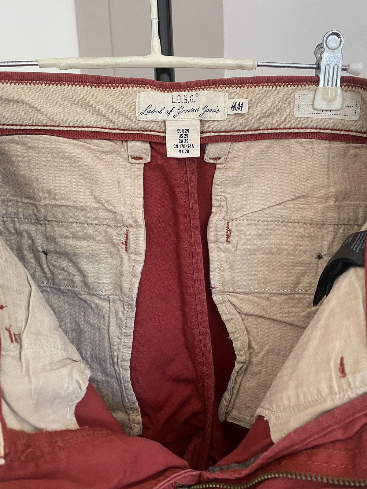 H&M Men's trousers S Size US 31 - 3 Thumbnail