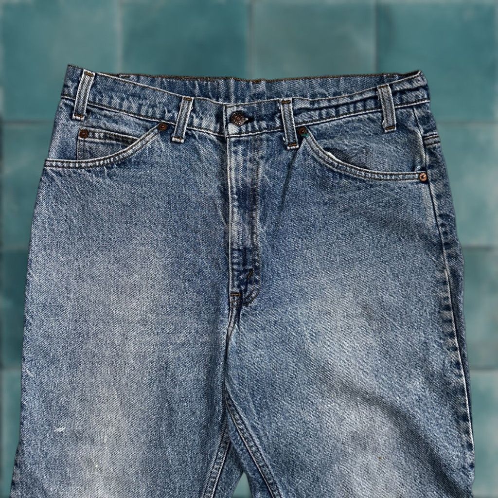 Levi's Levi's 517 Jeans Bootcut USA Wind 70s 80s 33x30 36x32 Vintage Blue Denim Mens Regular Size 36 Cotton Blend Zipper Button 5-Pocket Size US 36 / EU 52 - 1 Thumbnail