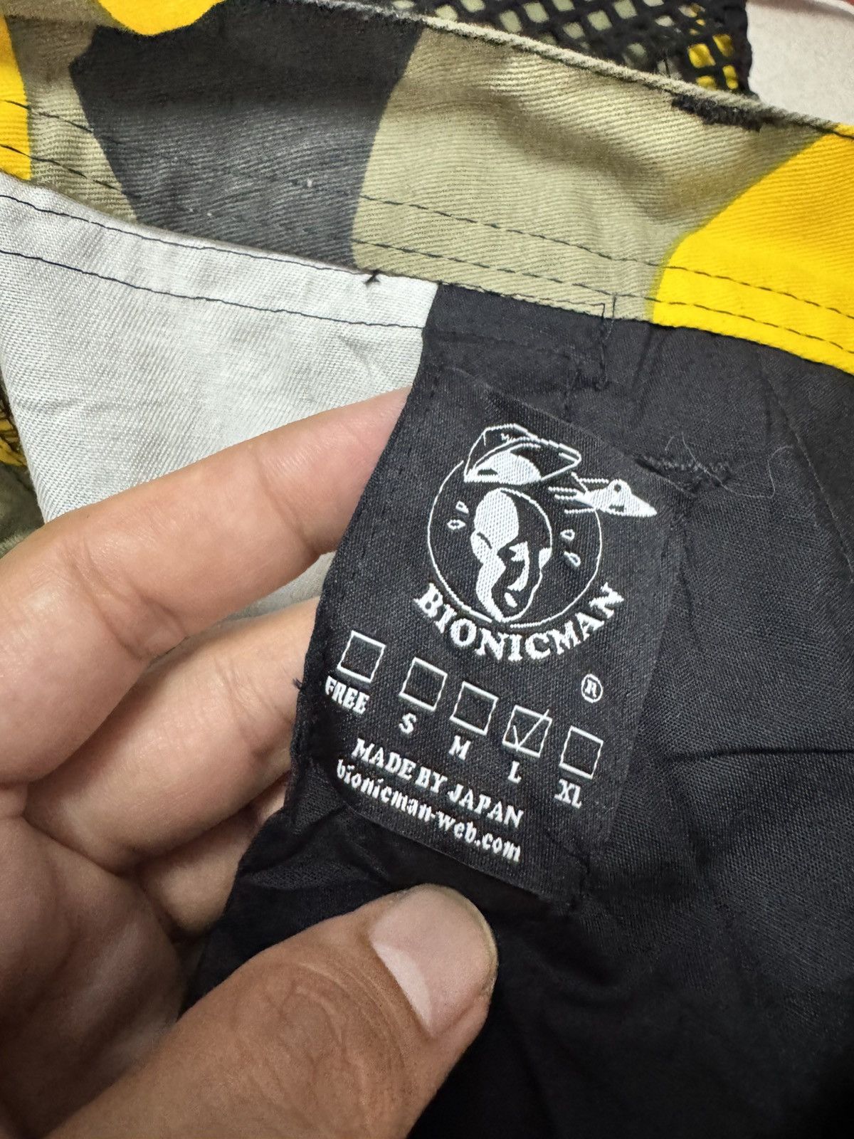 Japanese Brand BIONIC MAN NETTING MULTIPOCKETS CARGO PANTS Size US 34 / EU 50 - 11 Thumbnail