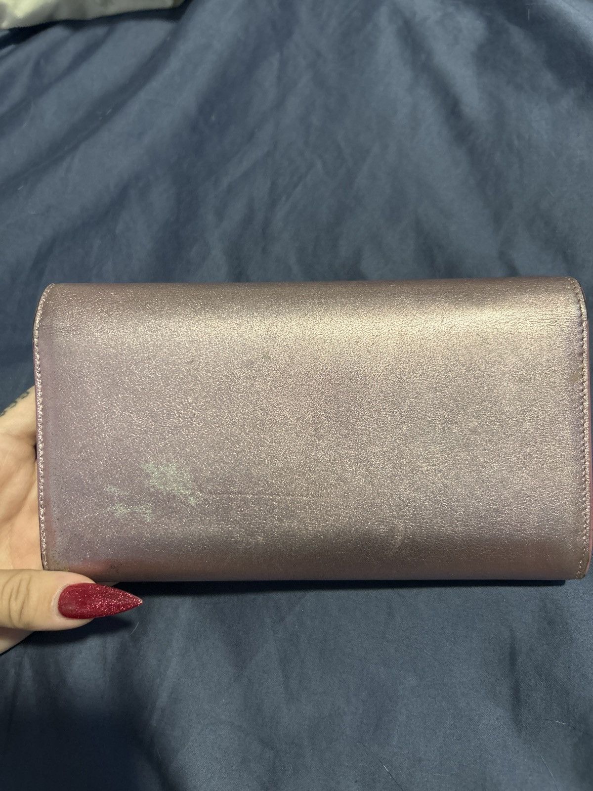 Saint Laurent Paris Saint laurent metallic pink long wallet Size ONE SIZE - 2 Thumbnail