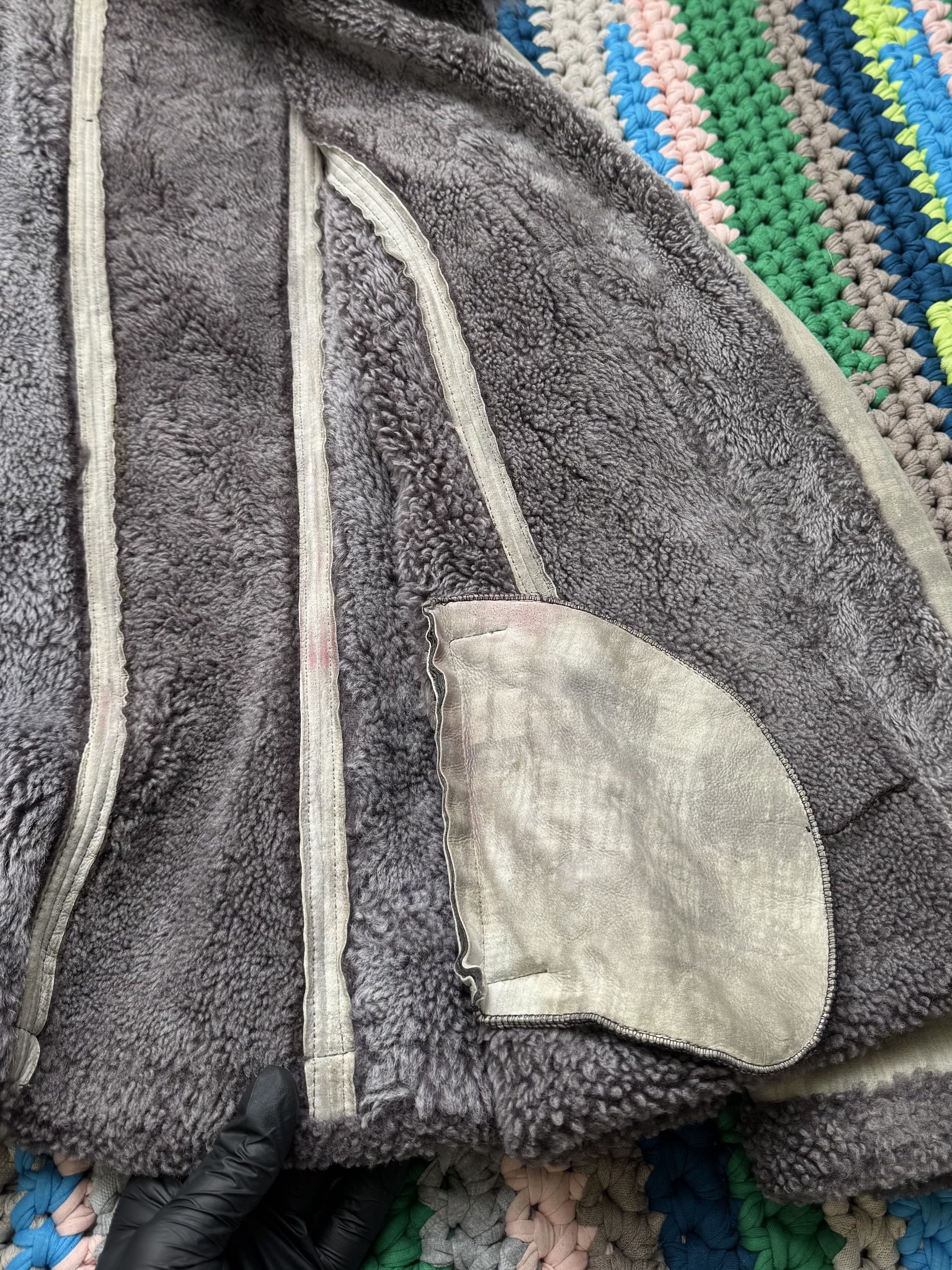 Japanese Brand Vintage Real Sheepskin Jacket (D10)(D15)(V1) Size M / US 6-8 / IT 42-44 - 7 Thumbnail