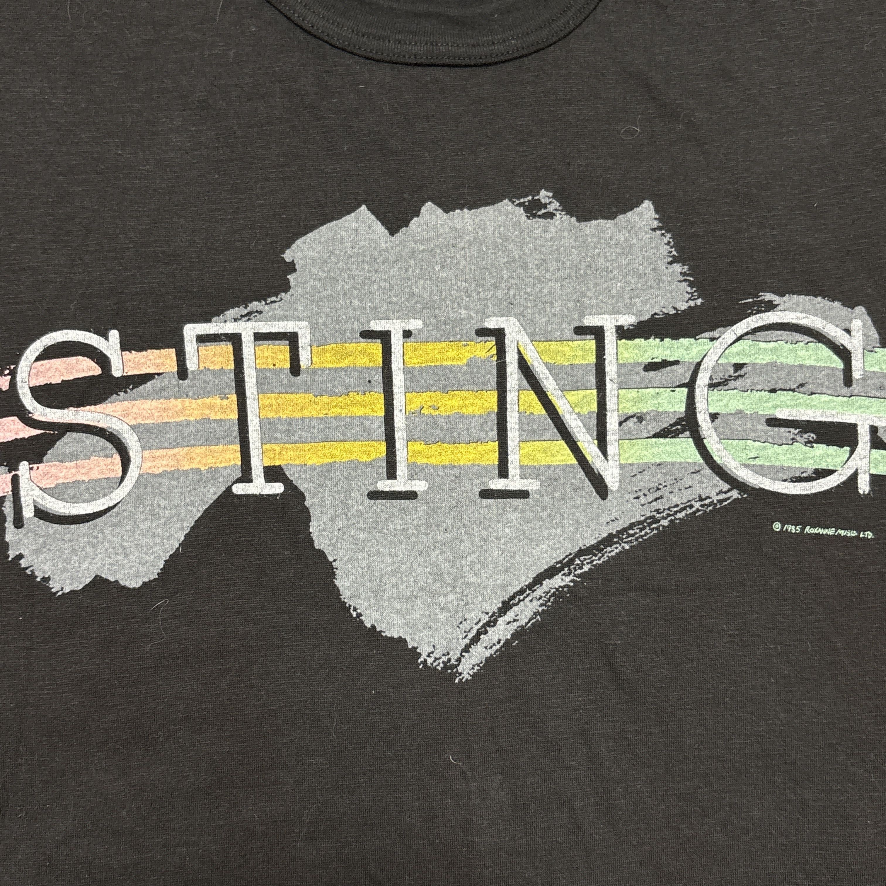 Band Tees Vintage Sting Shirt 80s Tour Single Stitch Rock Band Tee Size US S / EU 44-46 / 1 - 4 Thumbnail