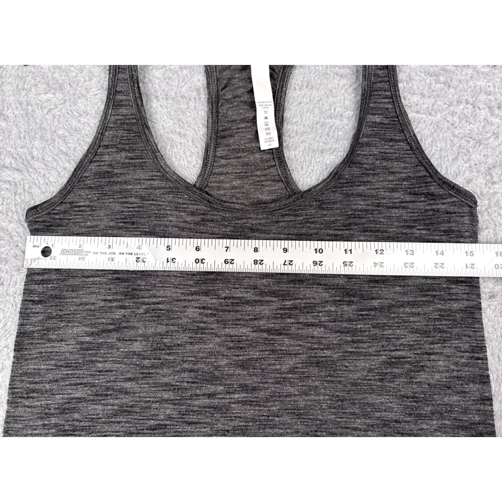 Lululemon Lululemon Shirt Women Gray Tank Luon Fabric 4 Sleeveless Racerback Gym Yoga All Seasons Casual Workwear VINTAGE No Size S / US 4 / IT 40 - 7 Thumbnail