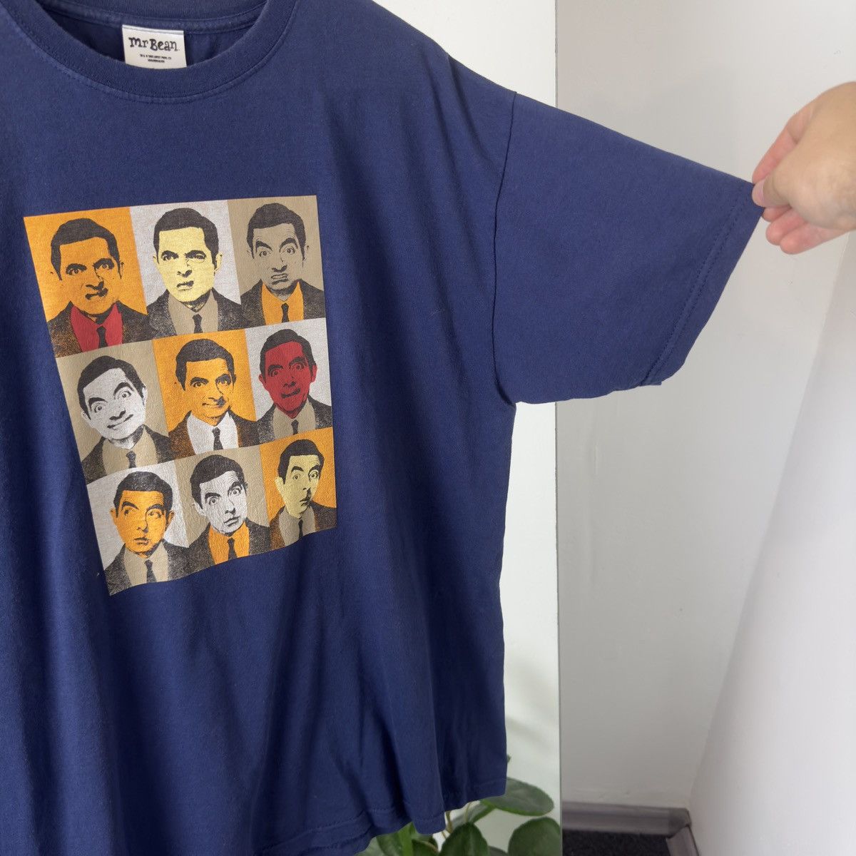 Vintage Vintage Mr. Bean Multi Face T-shirt Rare Humor Series Tee Size US XL / EU 56 / 4 - 5 Thumbnail
