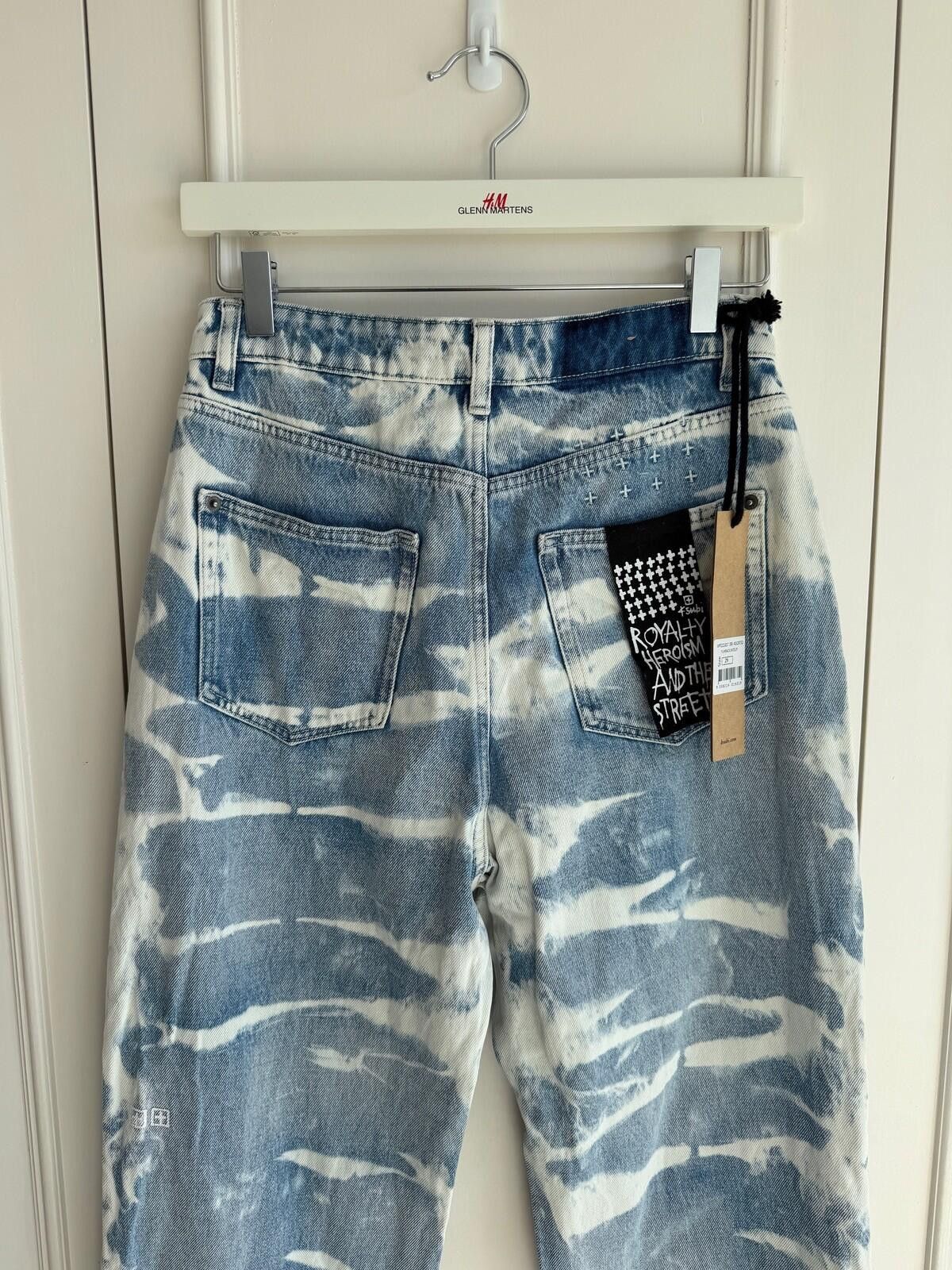 Ksubi new ksubi womens denim jeans playback motley blue 29 11 Size 29" - 6 Thumbnail