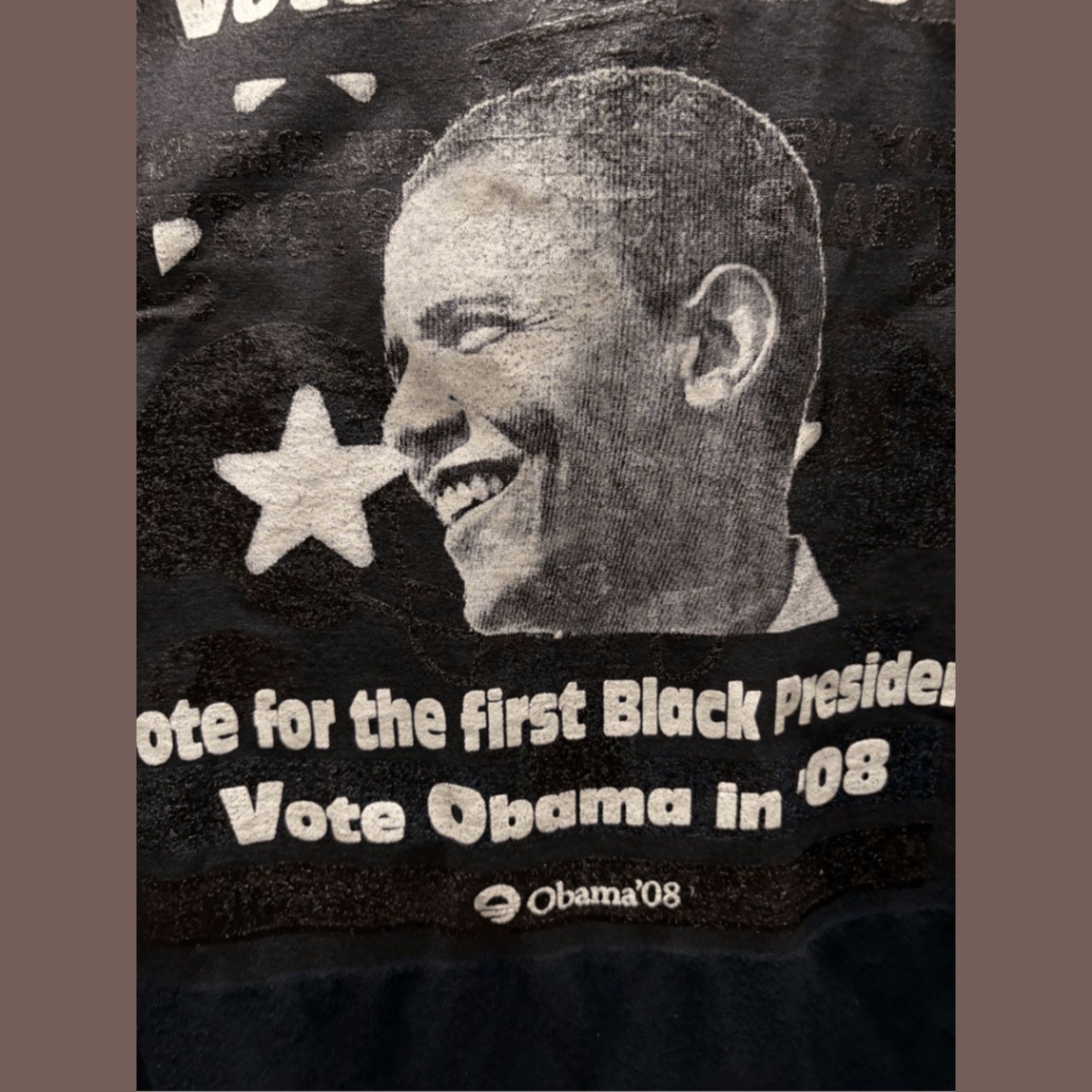Vintage VTG Obama Tee | 2008 Vote For Change | Political Archive Size US XXL / EU 58 / 5 - 3 Thumbnail