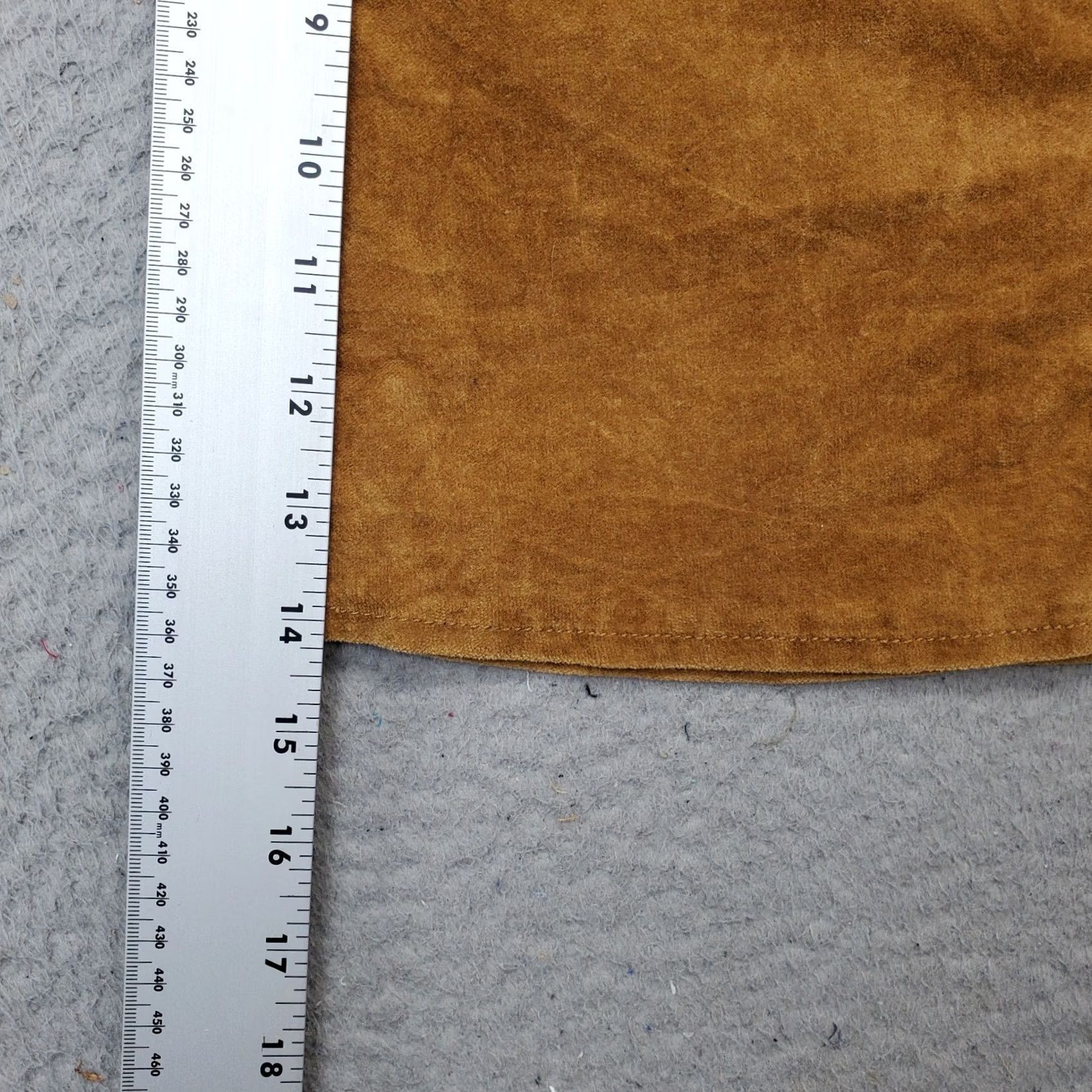 Brandy Melville Brandy Melville Mini Skirt Womens Size S Brown Denim Button Front Pockets Belt Loops Stretch Short Casual 90s Theme Womens Size 28" / US 6 / IT 42 - 3 Thumbnail