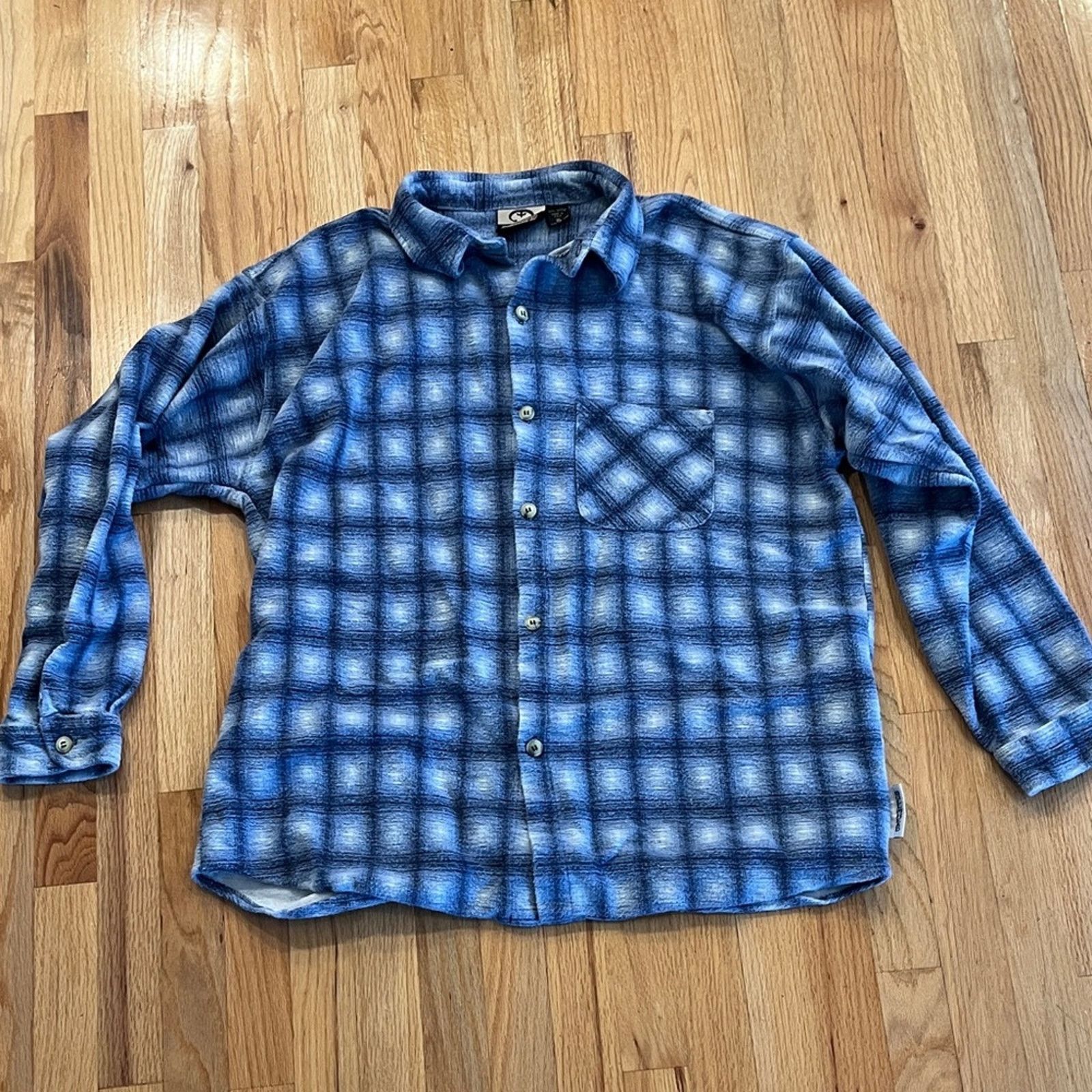 Bullhead Denim Co. Men’s vintage 90’s Bullhead Flannel Shirt XL Size US XL / EU 56 / 4 - 1 Thumbnail