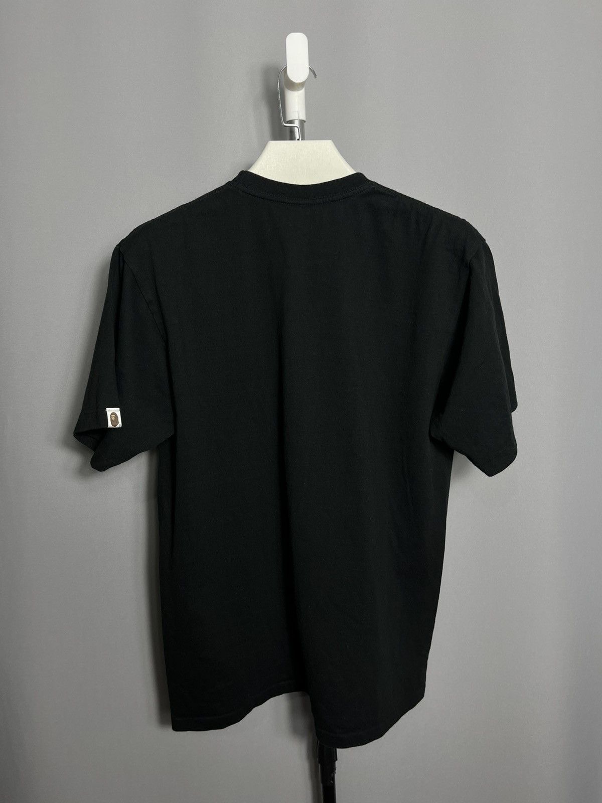 Bape A BATHING APE SHARK TEE mens t-shirt cotton black Size US M / EU 48-50 / 2 - 2 Thumbnail