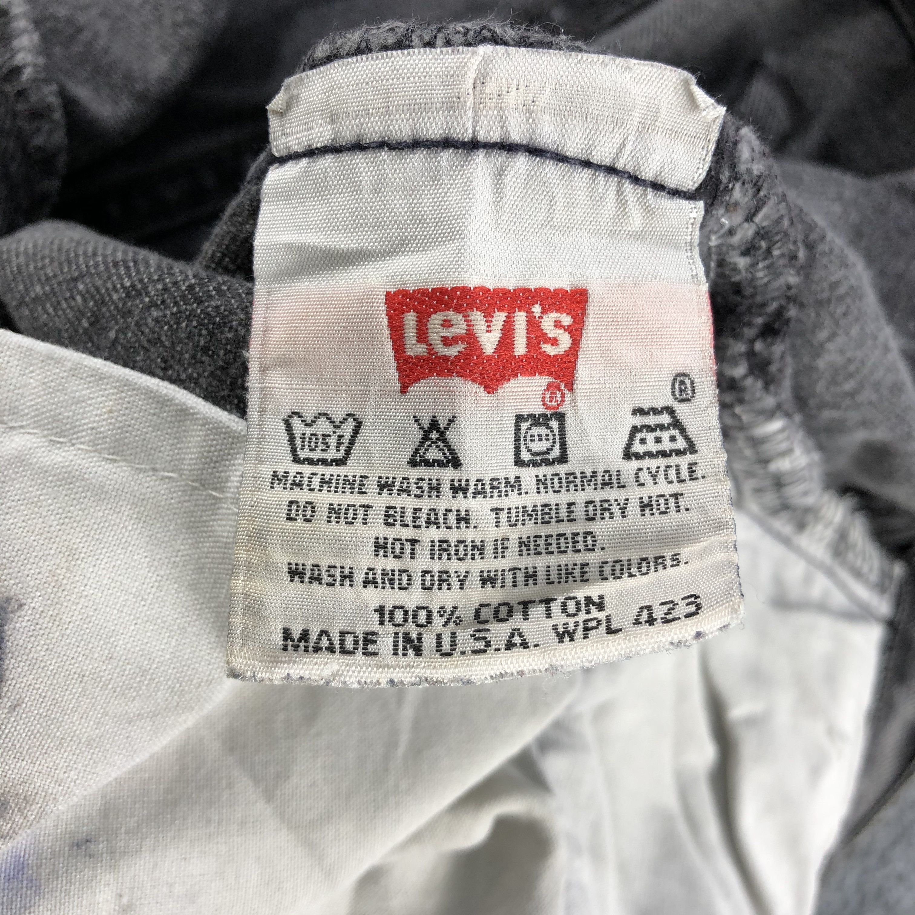 Levi's 90s Vintage Distress Levis 501 Jeans-J1479 Size US 33 - 10 Thumbnail