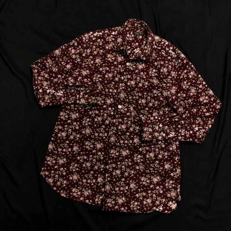 Comme des Garcons Comme Des Garcons Flower shirt Size US S / EU 44-46 / 1 - 3 Thumbnail