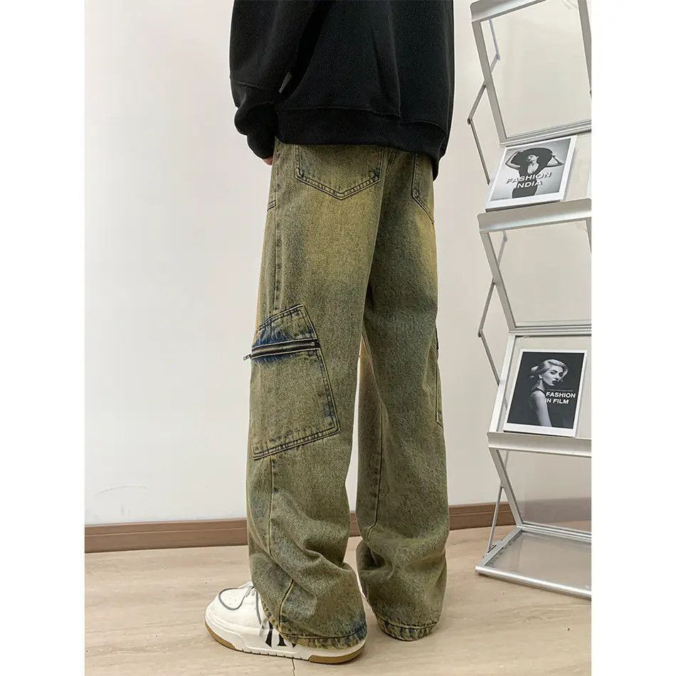 Japanese Brand × Jean Retro straight tube loose slightly flared jeans Size US 32 / EU 48 - 5 Thumbnail