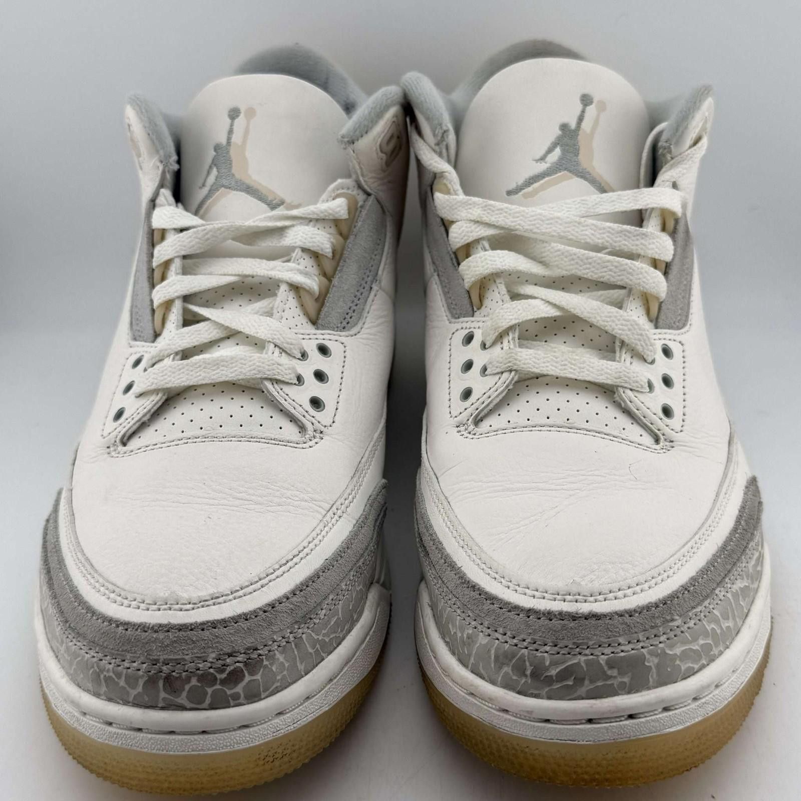Nike Jordan 3 Retro Craft Ivory US 11.5 Used with Box FJ9479-100 Size US 11.5 / EU 44-45 - 3 Thumbnail