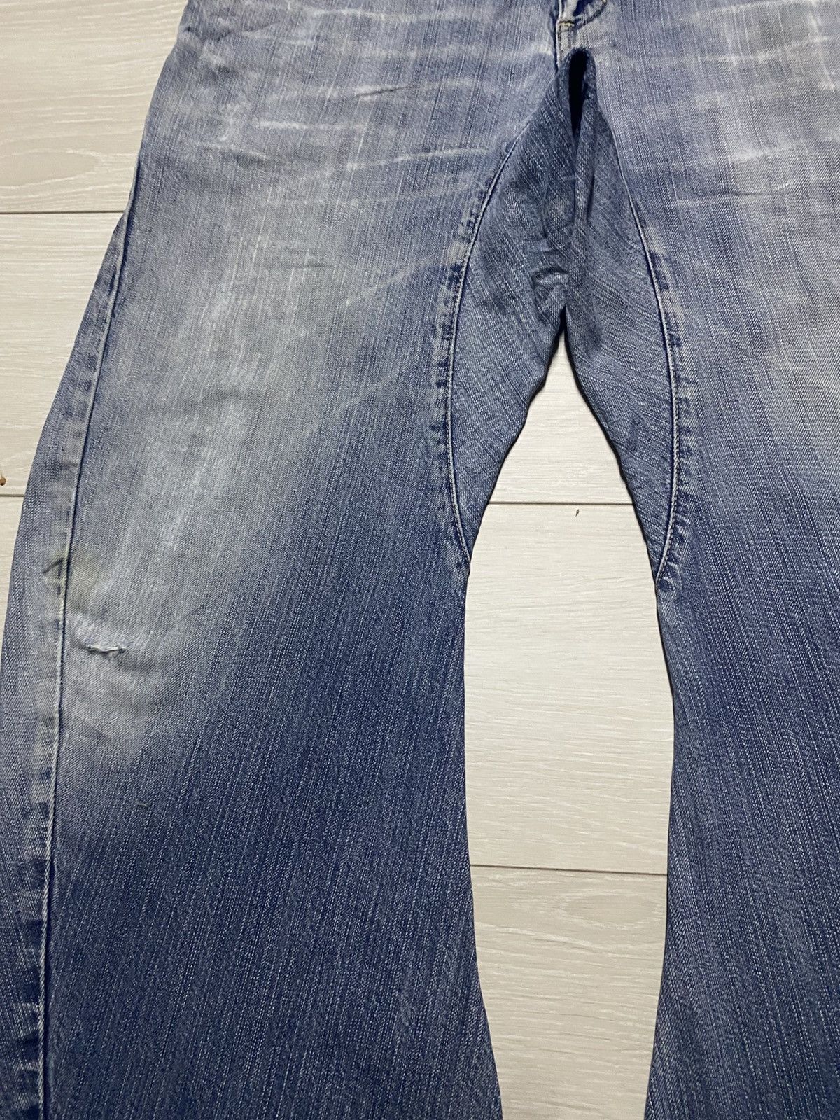 Edwin Edwin E Function Grunge Distressed Twist leg Baggy Jeans Size US 34 / EU 50 - 7 Thumbnail
