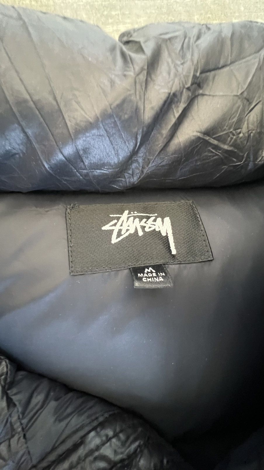 Stussy Wrinkled Nylon Down Puffer Size US M / EU 48-50 / 2 - 3 Thumbnail
