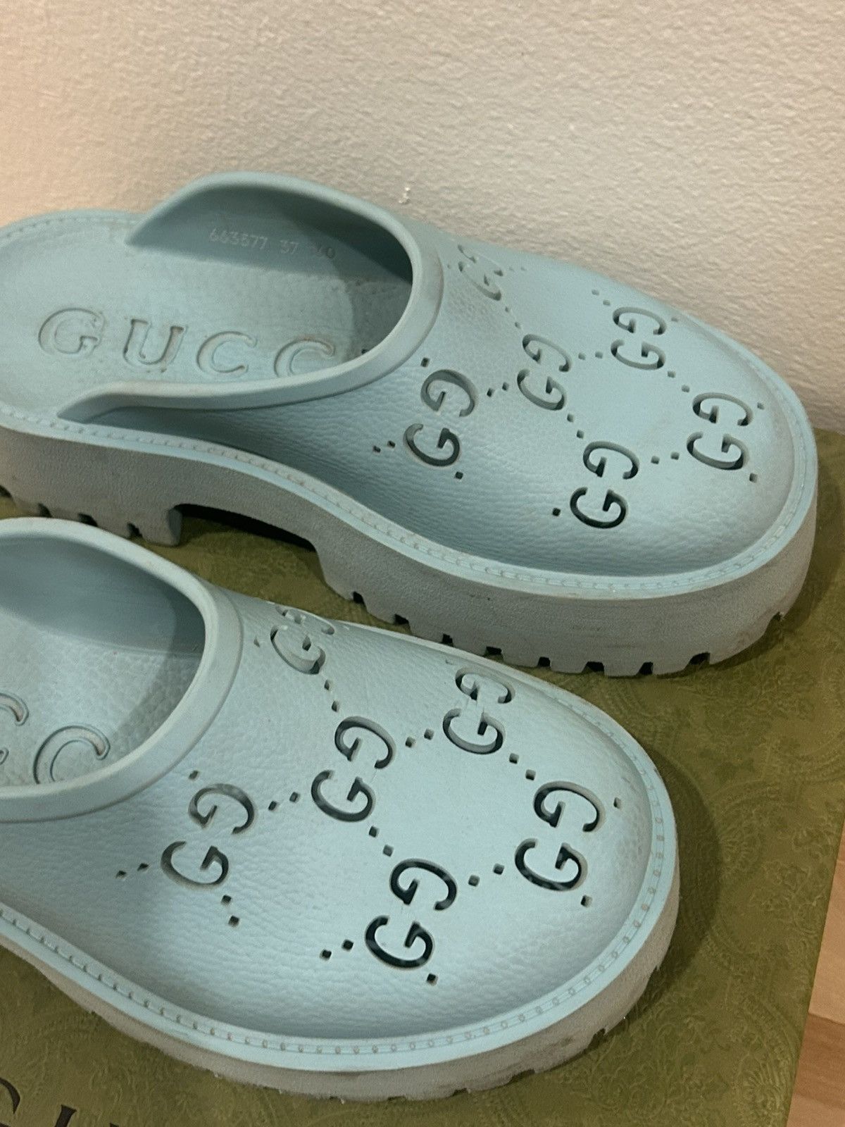 Gucci Gucci rubber shoes Size US 7 / IT 37 - 3 Thumbnail
