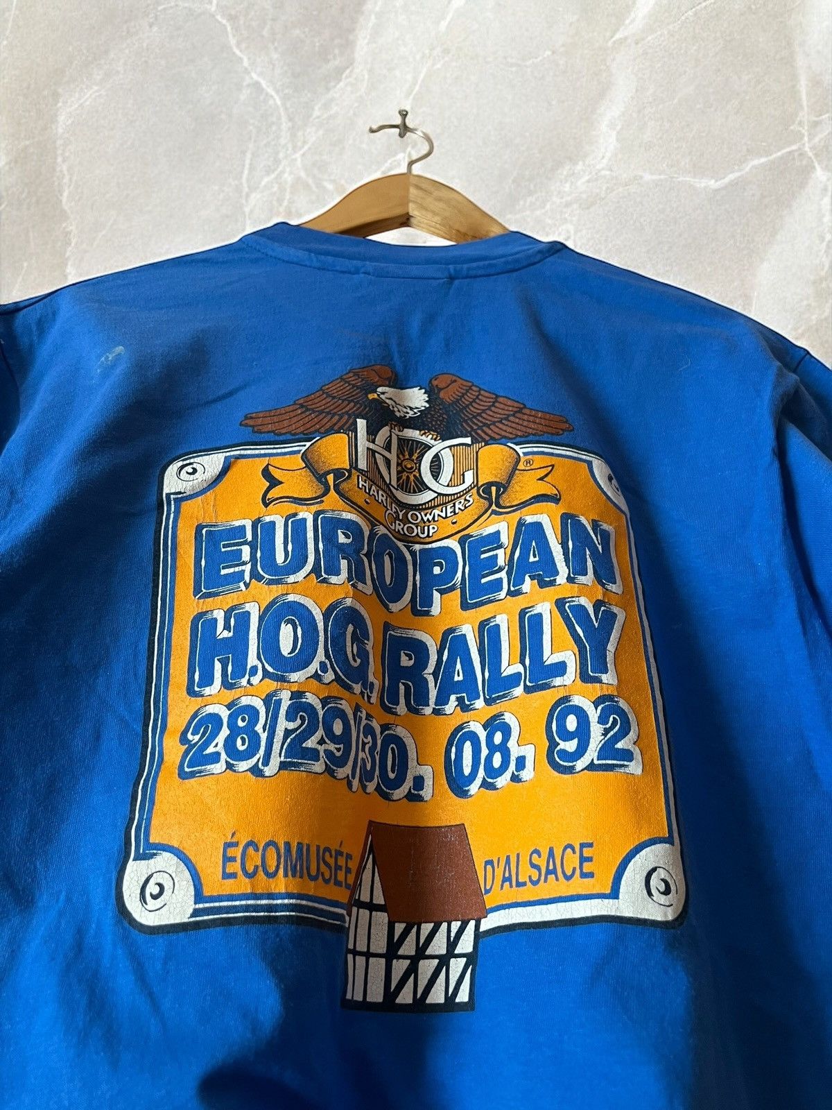 Band Tees × Harley Davidson × Vintage Harley Davidson 1992 OWNERS GROUP RARE tee T shirt vintage Size US L / EU 52-54 / 3 - 7 Thumbnail