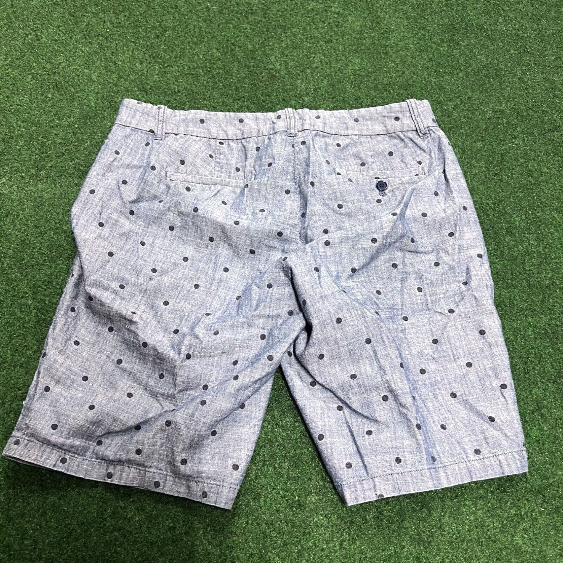 J.Crew J. Crew Bermuda Blue Gray Dot Shorts Size 4 Summer Outdoors Size 27" / US 4 / IT 40 - 8 Thumbnail