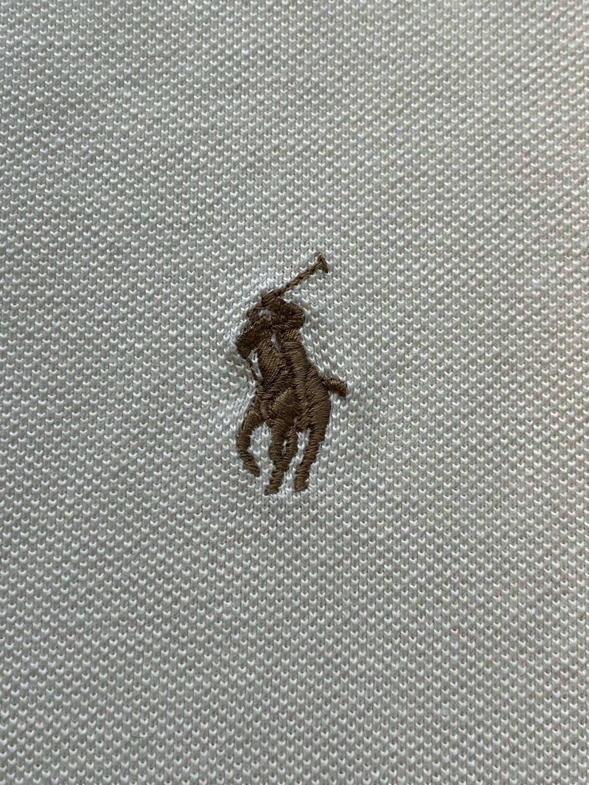 Polo Ralph Lauren Polo Ralph Lauren Small Pony Shirt Rare White 2000s Size US L / EU 52-54 / 3 - 4 Thumbnail