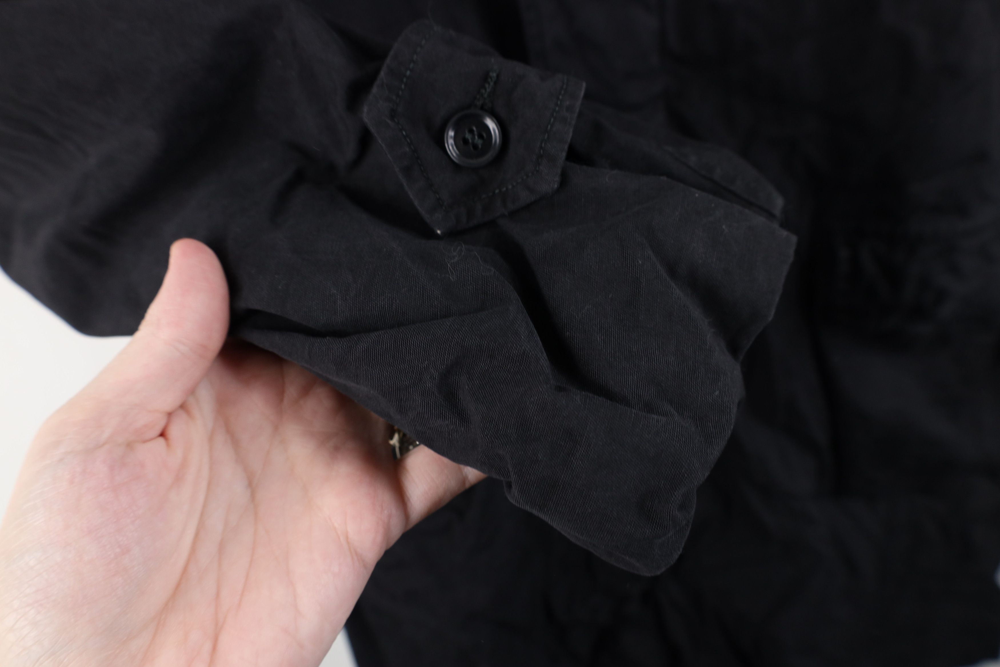 Vintage Vintage 60s Streetwear Trench Coat Rain Jacket Black Size US L / EU 52-54 / 3 - 7 Thumbnail