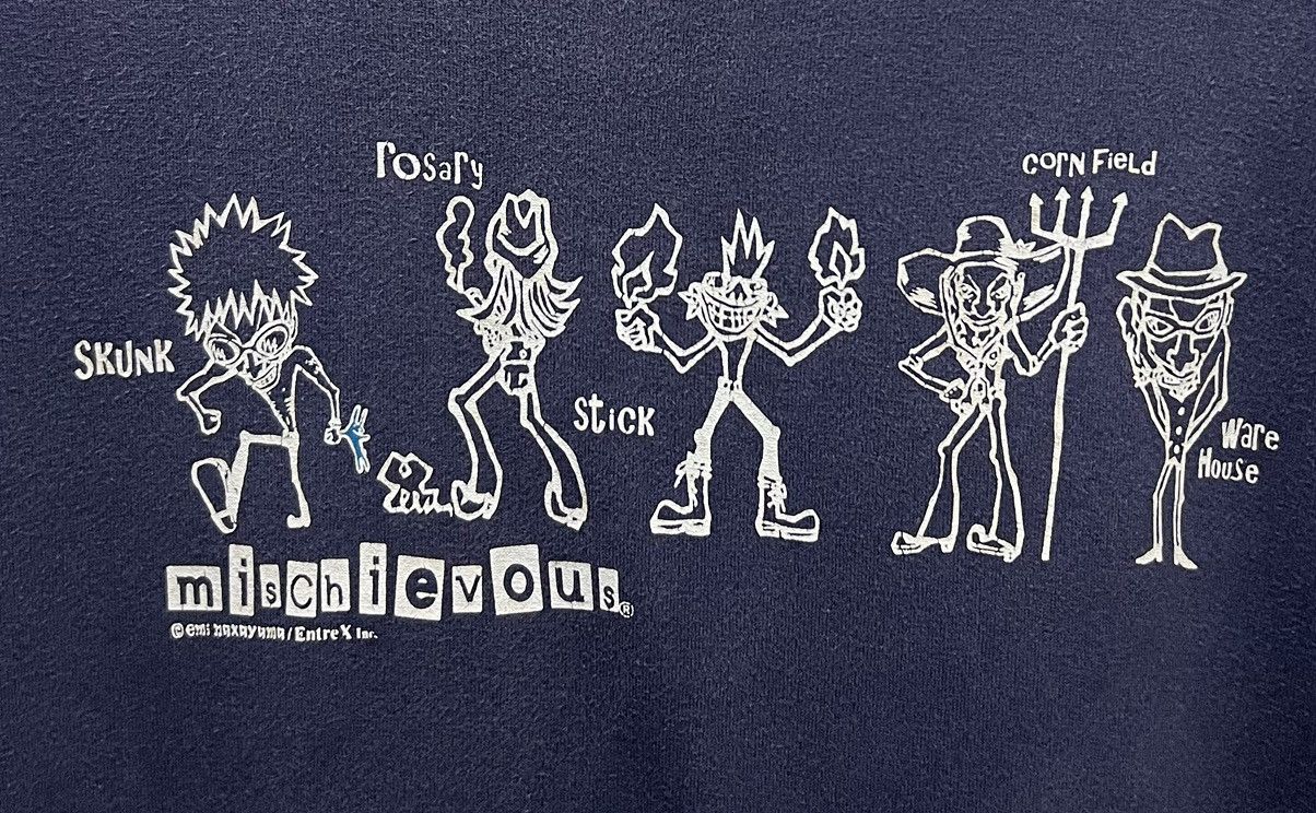 Vintage VINTAGE MISCHIEVOUS EMI NAKAYAMA ENTRE X INC SWEATSHIRT Size US L / EU 52-54 / 3 - 3 Thumbnail