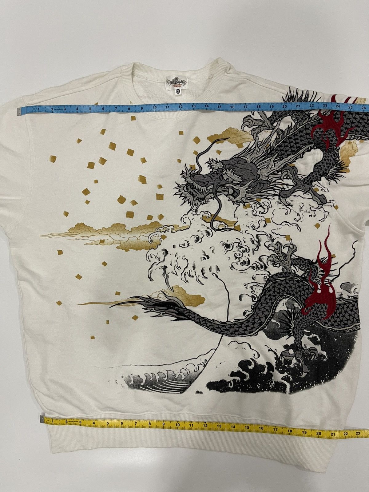 Karakuri Tamashii sukajan sweatshirt karakuri tamashi dragon embroidered Size US XXL / EU 58 / 5 - 6 Thumbnail