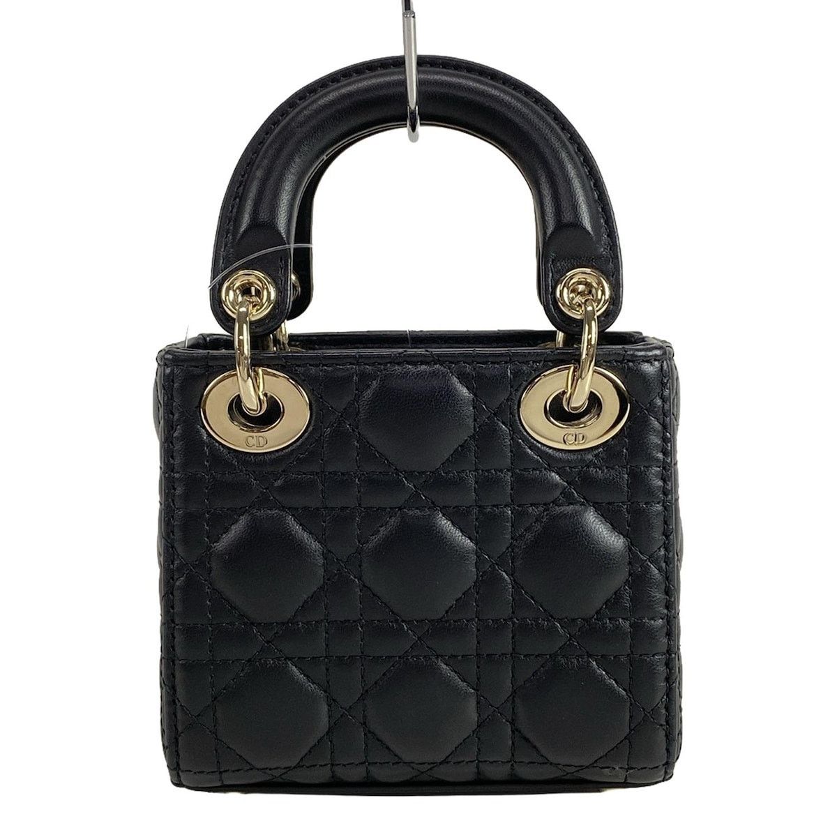 Dior DIOR Lady Dior Micro Bag Handbag Size ONE SIZE - 3 Thumbnail