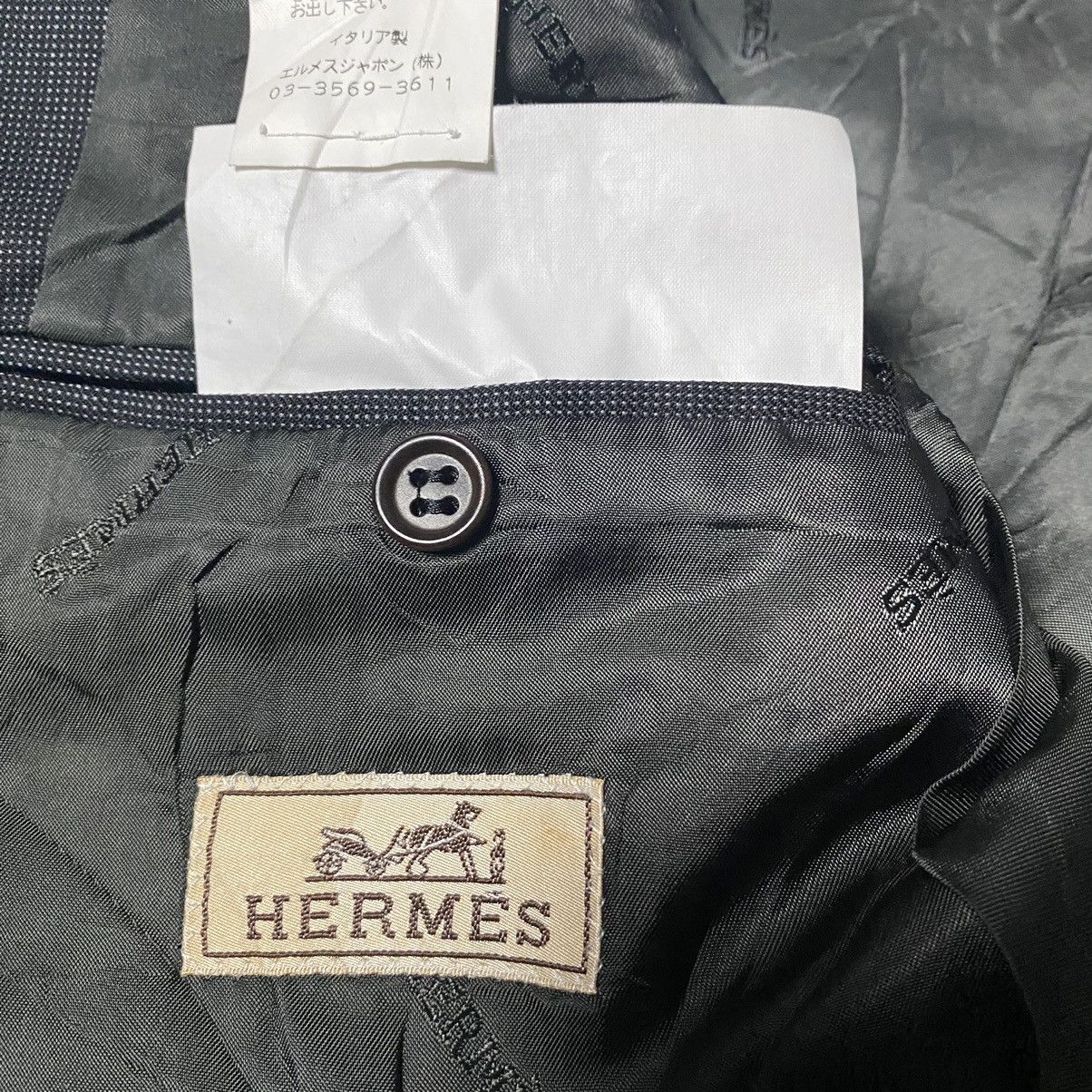 Designer × Hermes Hermes Blazer Size US M / EU 48-50 / 2 - 17 Thumbnail