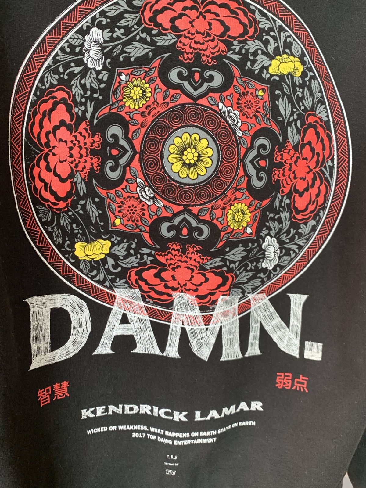 Kendrick Lamar Kendrick Lamar 2017 Tour Hoodie DAMN L SIZE Size US L / EU 52-54 / 3 - 6 Thumbnail