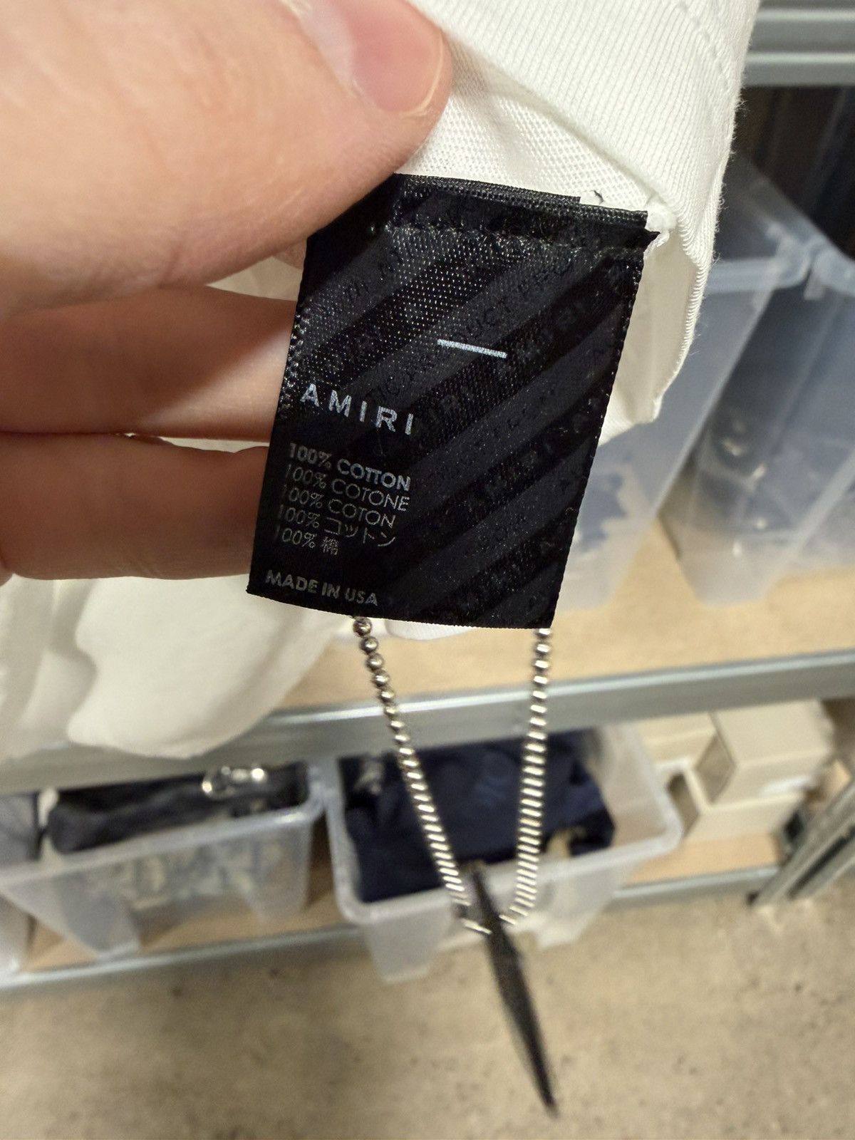Amiri Amiri Snake Logo T-Shirt NEW 600$ Size US L / EU 52-54 / 3 - 5 Thumbnail