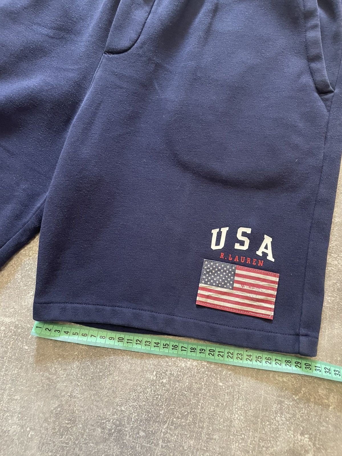 Polo Ralph Lauren Vintage Polo Ralph Lauren USA Flag Sweet Shorts Size L Size US 34 / EU 50 - 16 Thumbnail