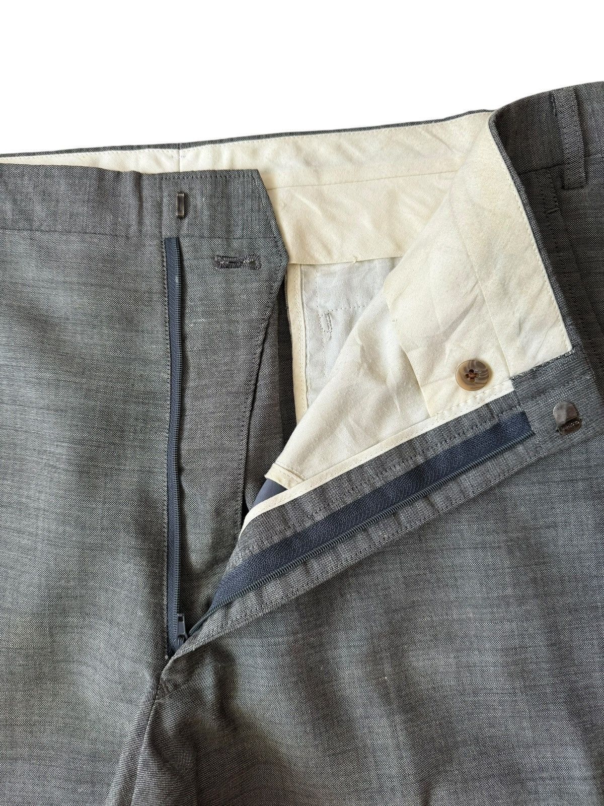 Burberry VINTAGE BURBERRYS WOOL TROUSER PANTS Size US 35 - 4 Thumbnail