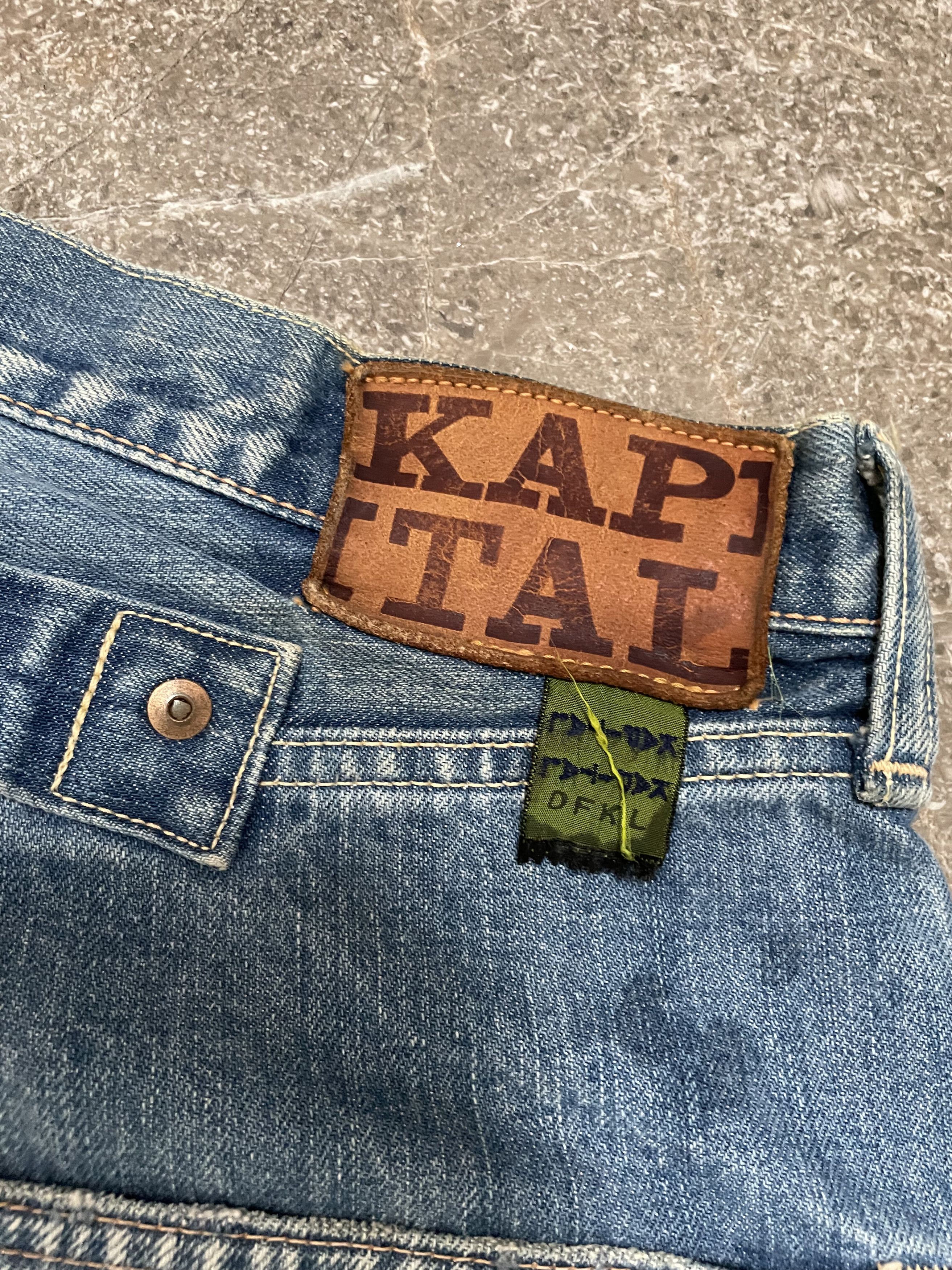 Kapital Kapital Okayama Denim Jeans - SLP205 Size US 32 / EU 48 - 3 Thumbnail