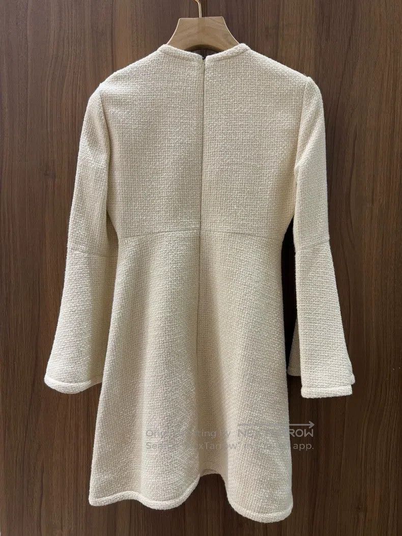 Gucci Gucci Off-white flared sleeve dress Size XS / US 0-2 / IT 36-38 - 2 Thumbnail