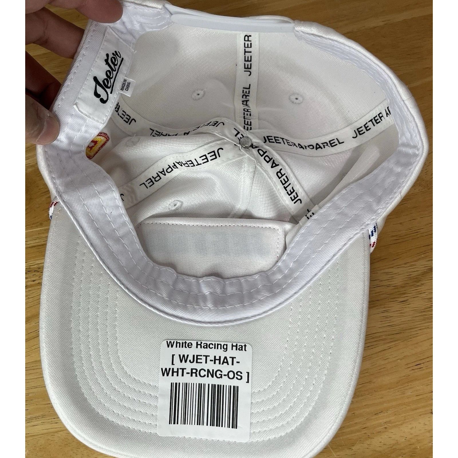 Other NEW Jeeter Appearal Black Embrodiered Baseball Hat OSFM Size ONE SIZE - 5 Thumbnail