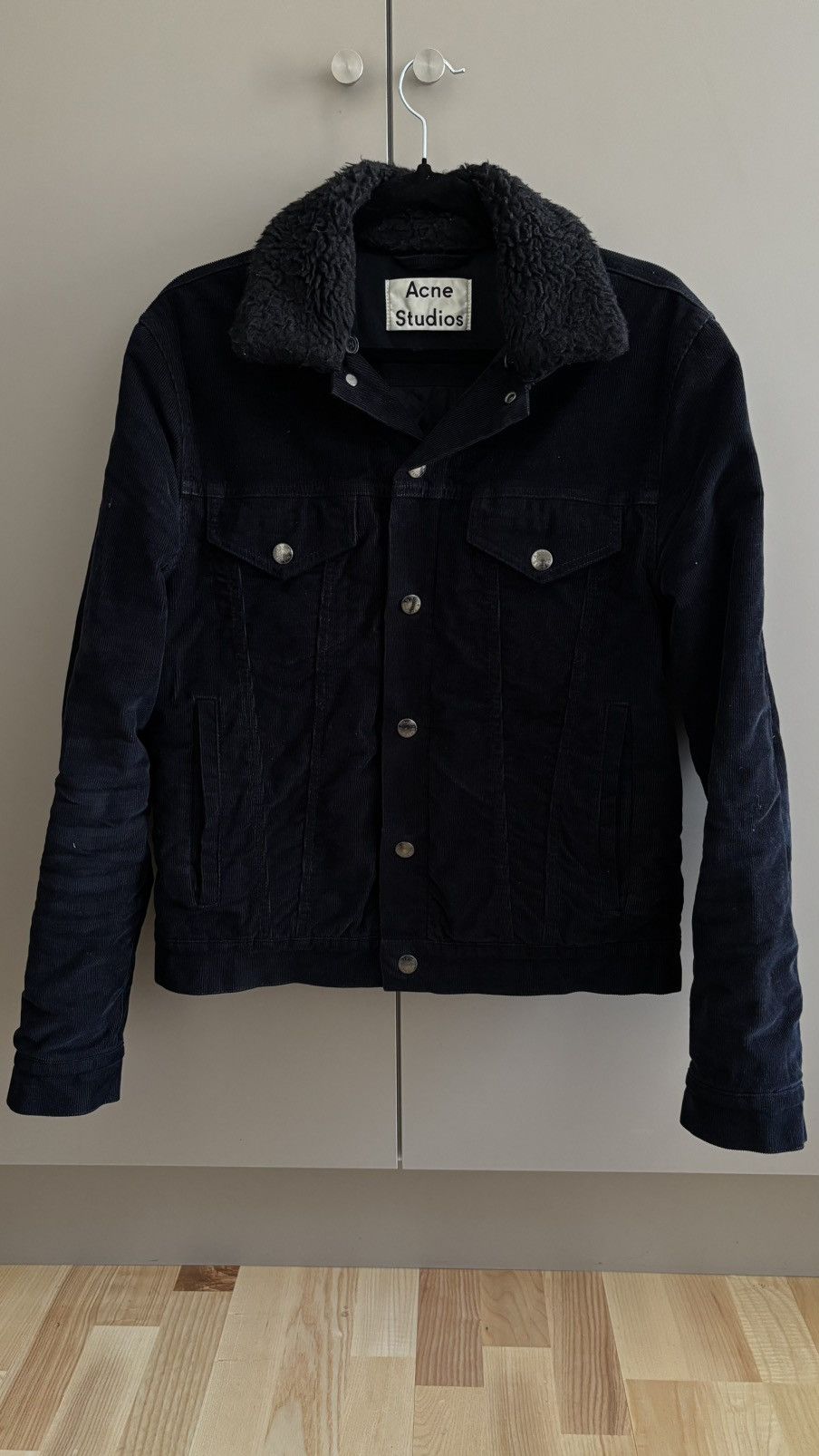 Acne Studios Acne 2016 corduroy jacket w/ removable collar Size US M / EU 48-50 / 2 - 1 Thumbnail