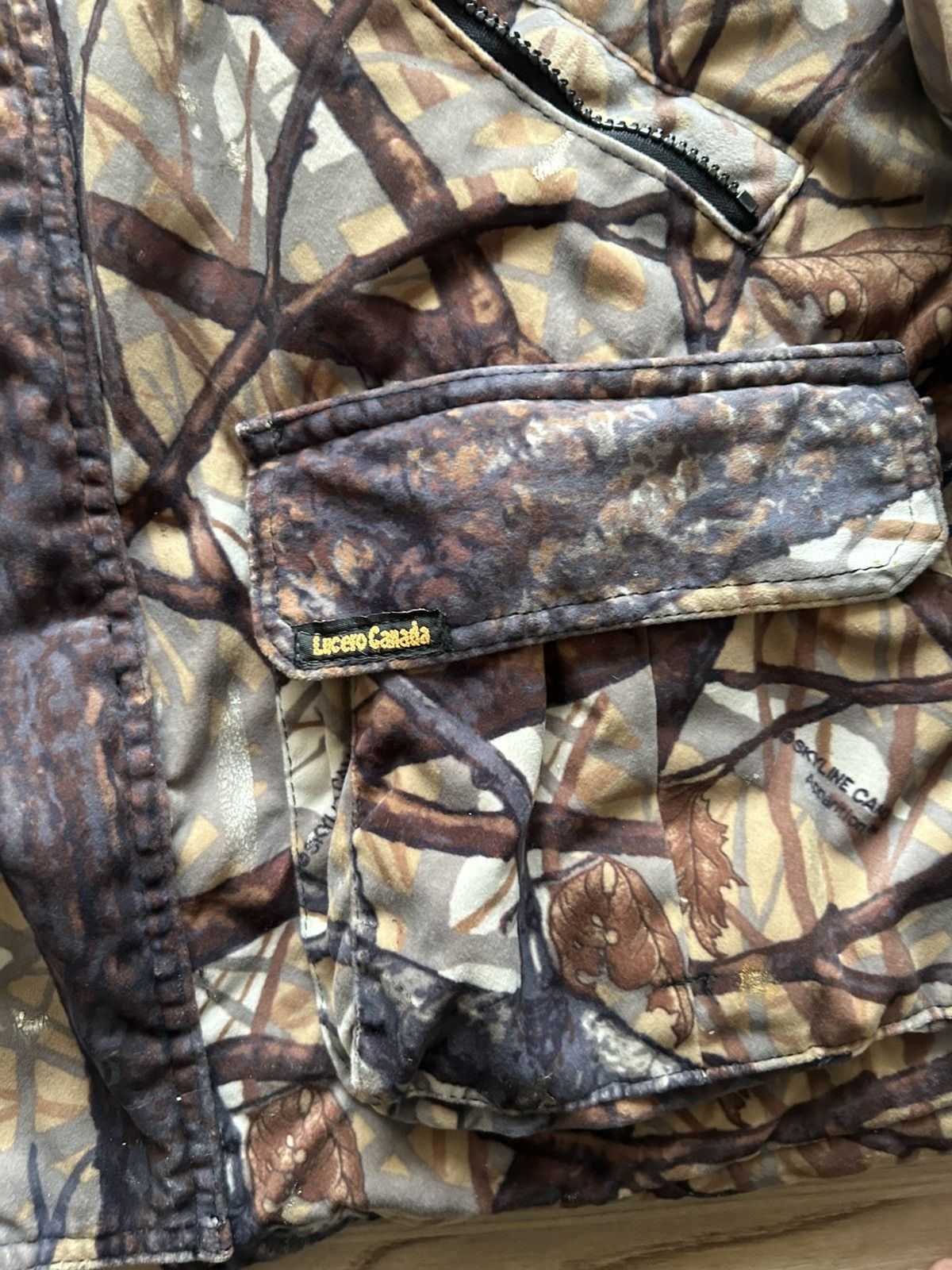 Vintage Vintage Real Tree Camo Water Proof Puffer Hunting Jacket Size US L / EU 52-54 / 3 - 3 Thumbnail