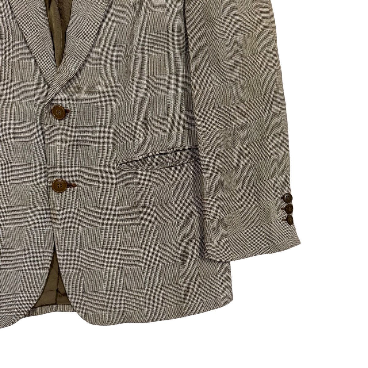 Emporio Armani Vtg🔥Emporio Armani Checkered Blazer Casual Size 48R - 11 Thumbnail
